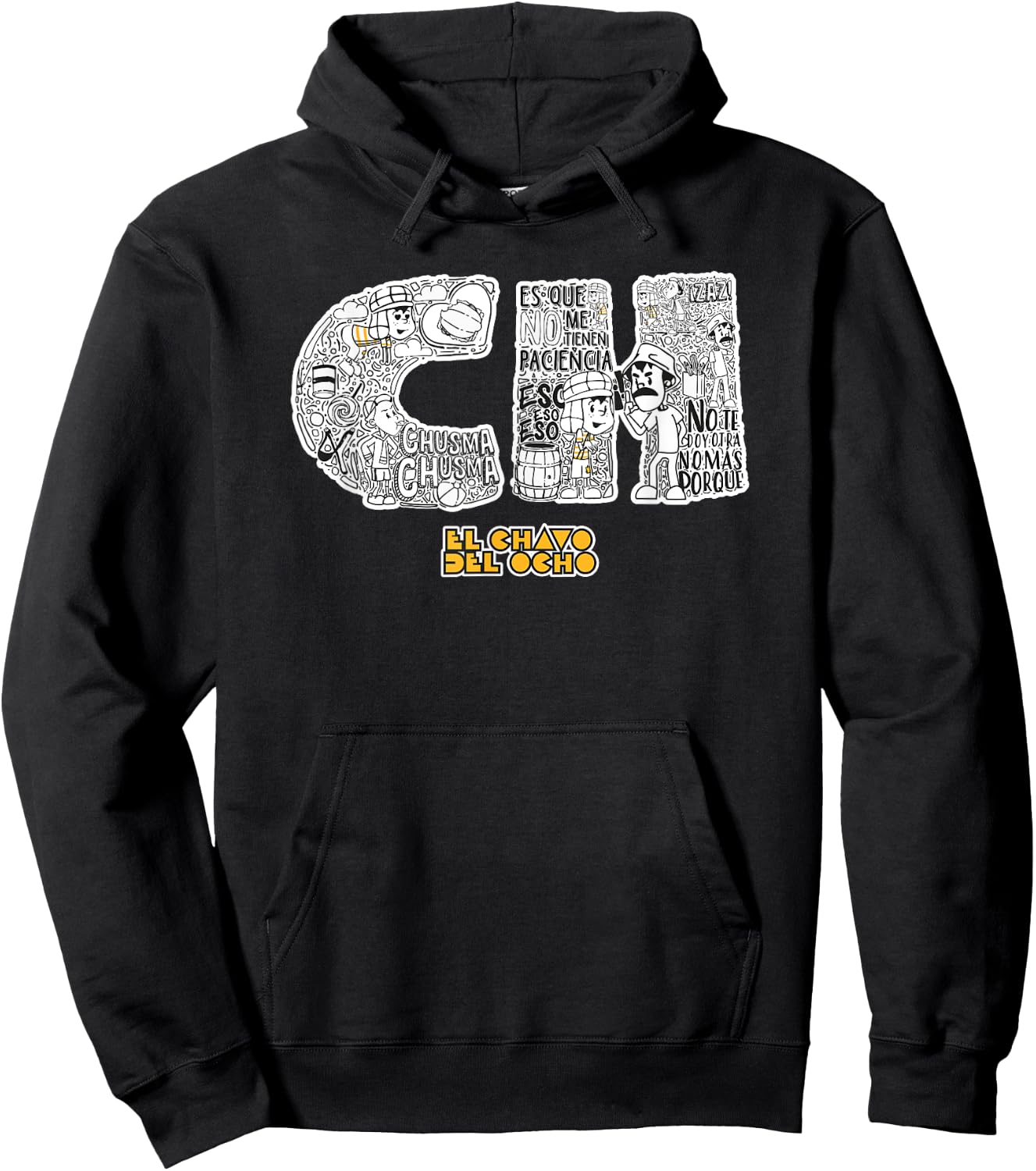 El Chavo - Colorful Desings for Kids, Teen, Women & Men Hoodie - Hoodie | Black