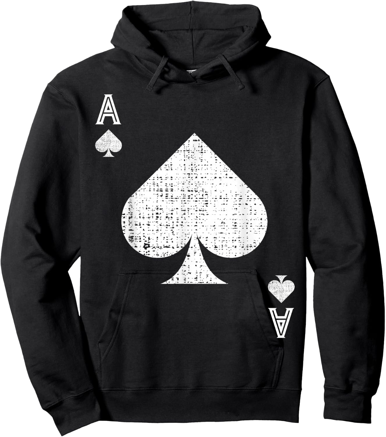 Ace of Spades Halloween Costume Hoodie - Hoodie | Black