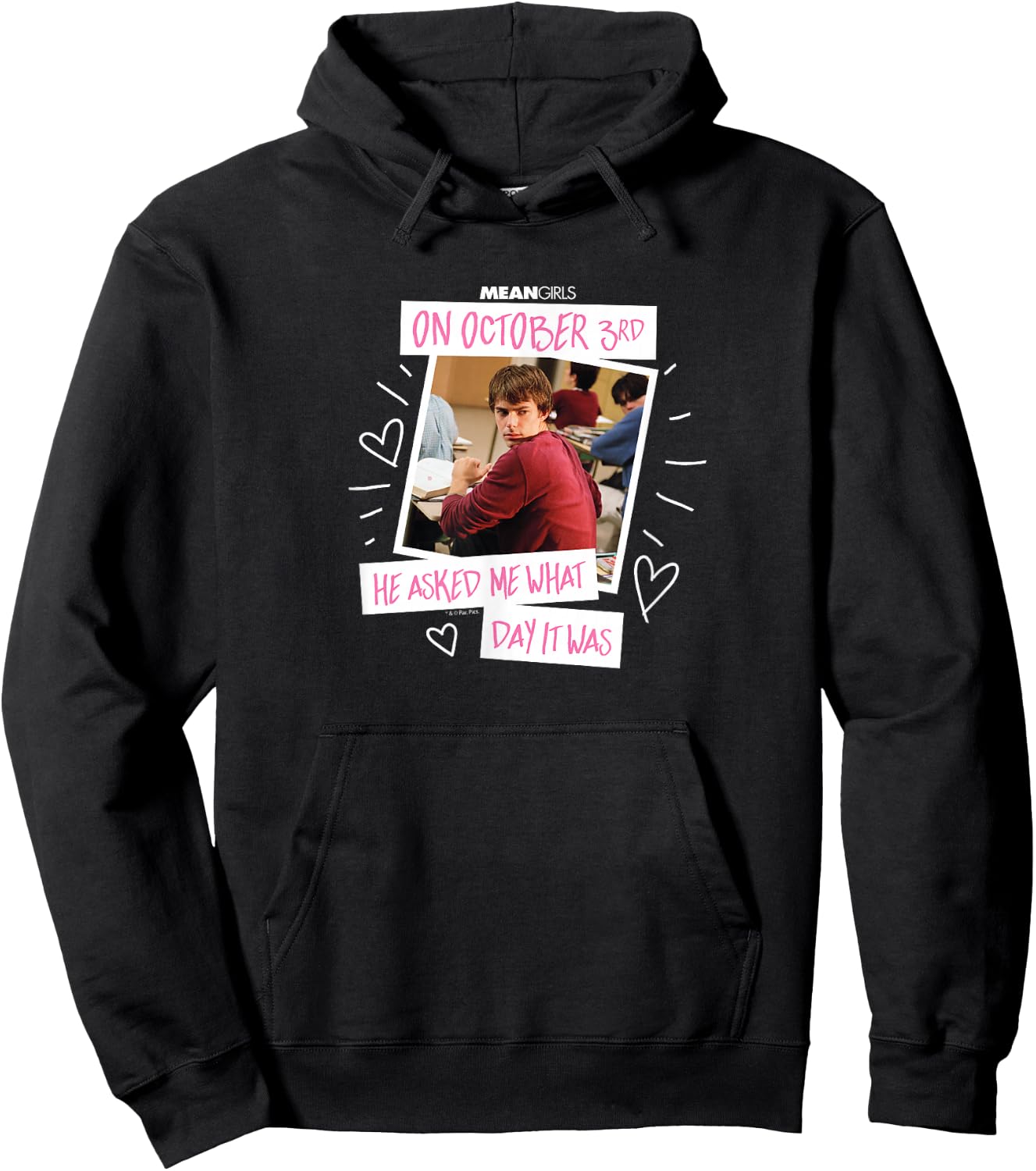 Mean Girls - October 3rd Aaron Samuels Hoodie - Hoodie | Black