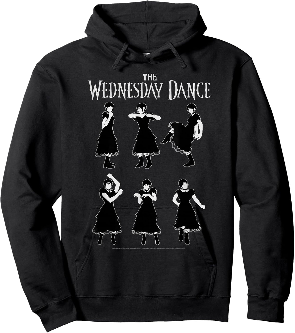 Wednesday The Wednesday Dance Moves Tutorial Hoodie - Hoodie | Black