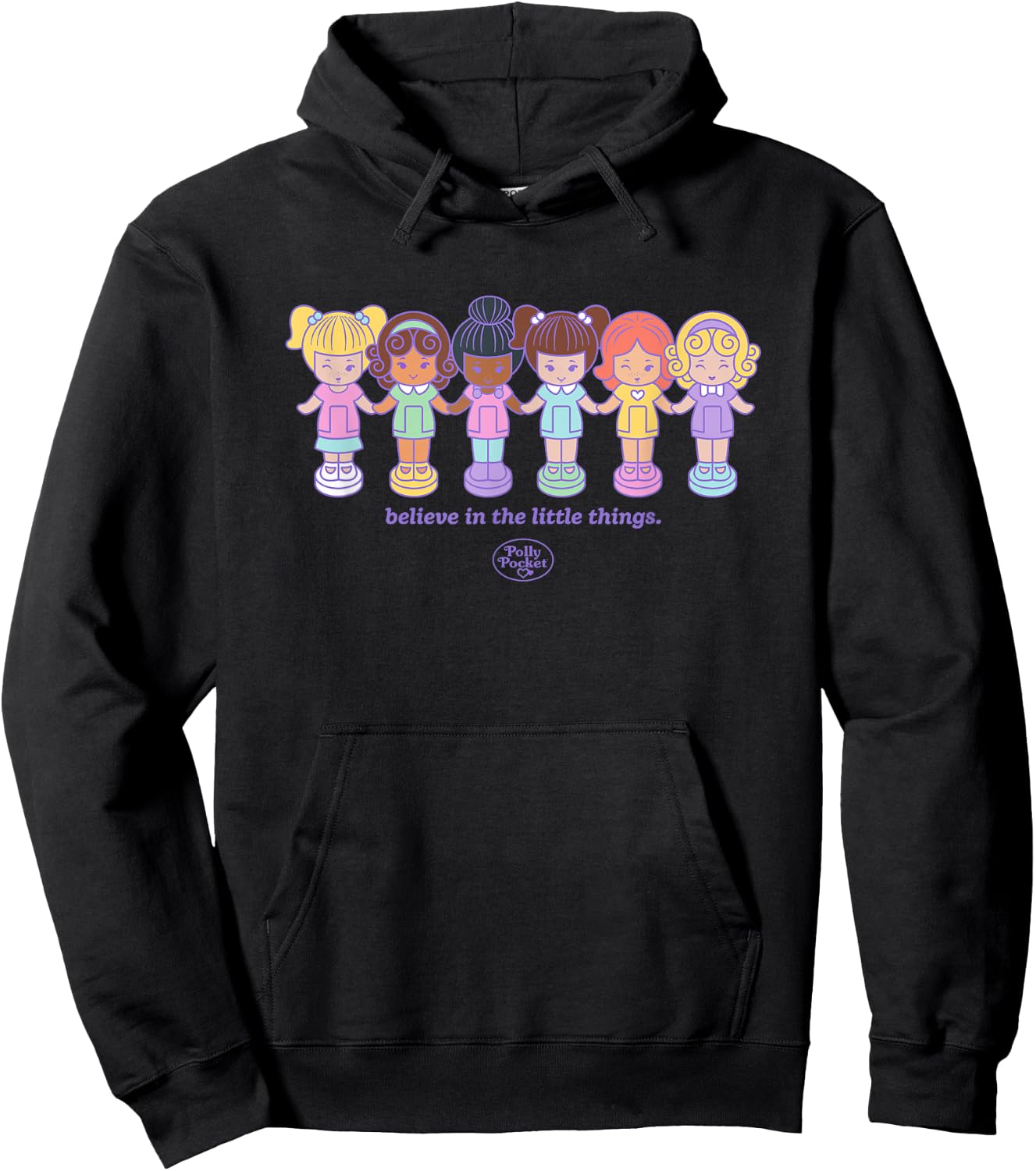 Polly Pocket - Believe in the Little Things Polly Dolls Hoodie - Hoodie | Black