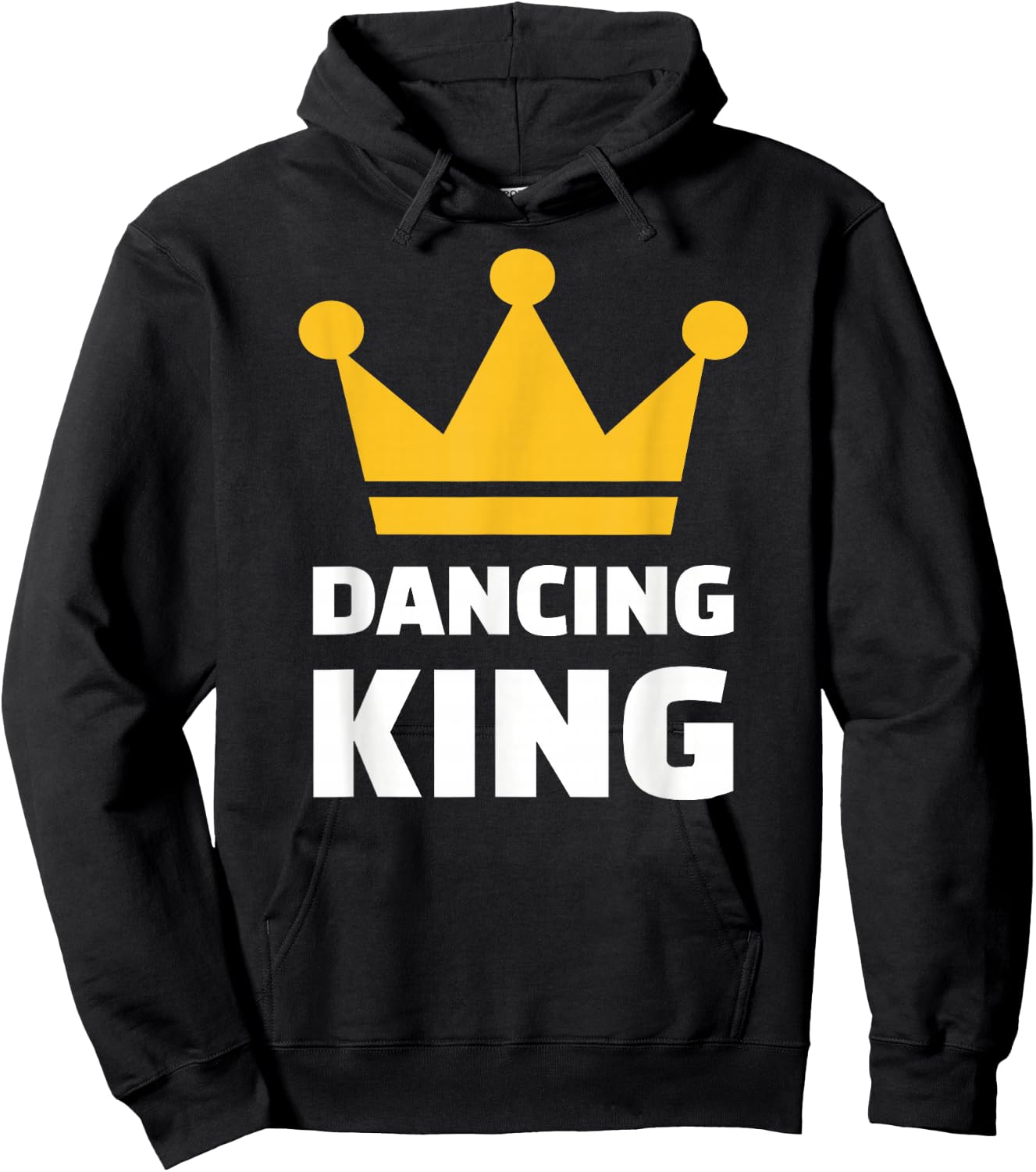 Dancing King Hoodie - Hoodie | Black