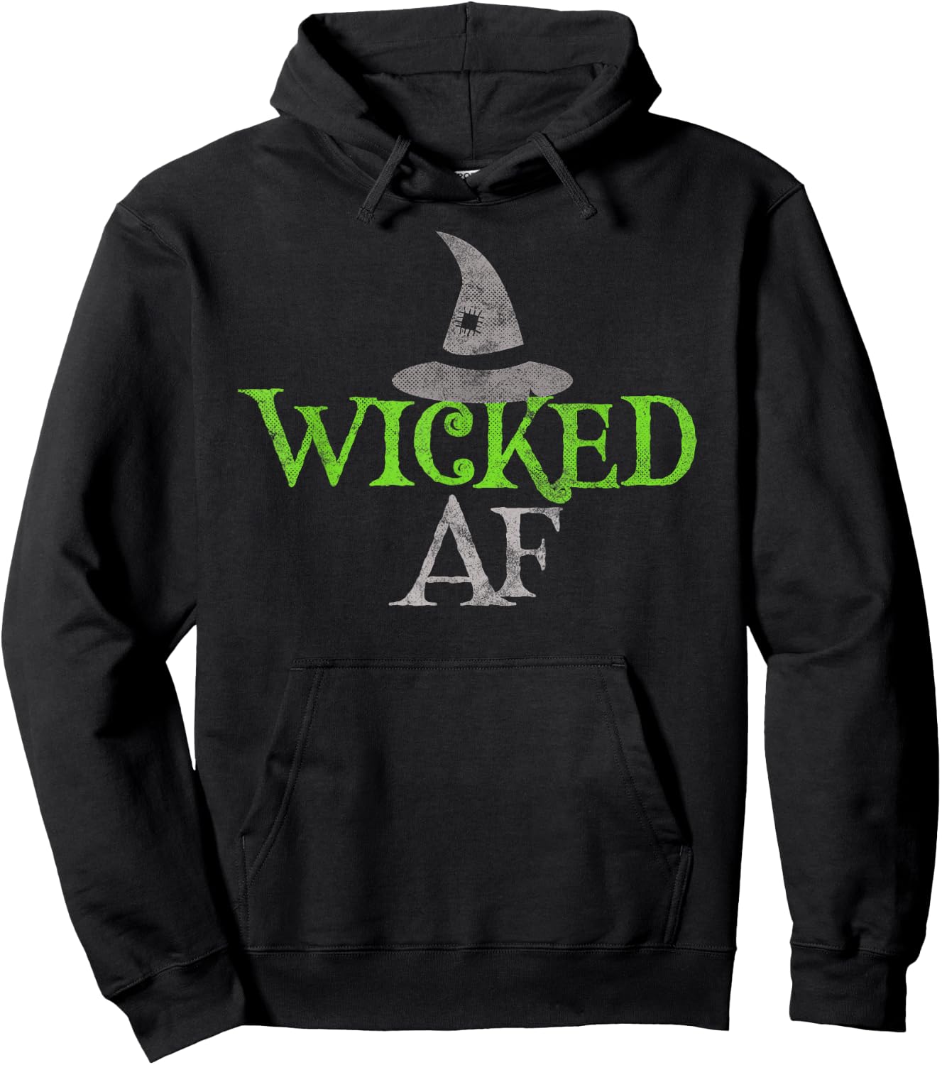 Funny WICKED Costume Witch Evil Salem Baddest Witches Club Hoodie - Hoodie | Black
