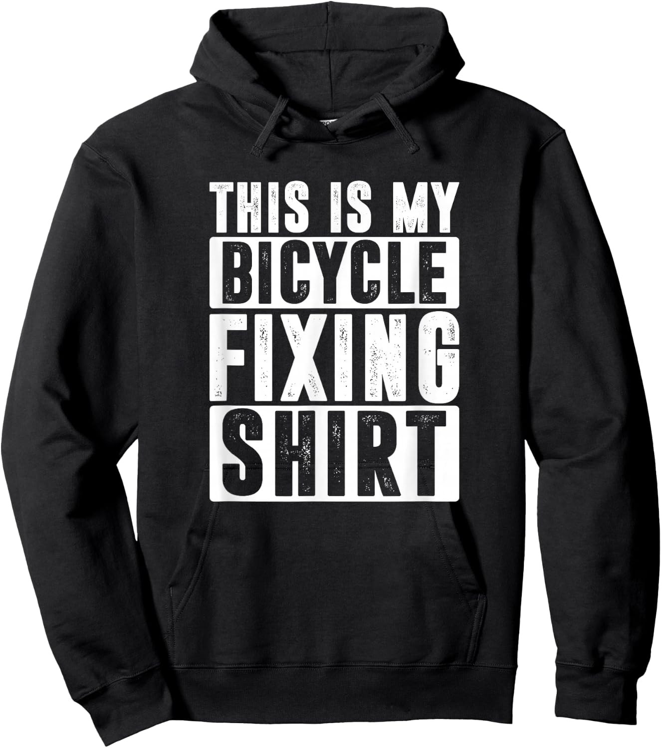 Bike Repair, This Is My Bicycle Fixing Hoodie - Hoodie | Black