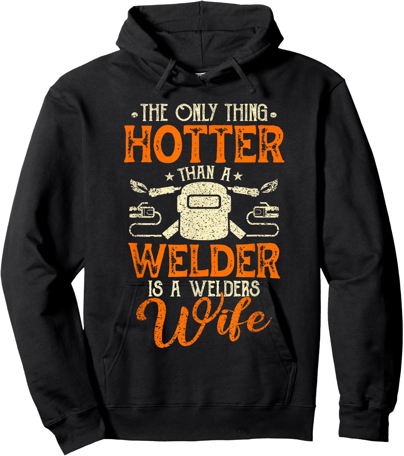 Welder Gifts Shirt Funny Welding Lover Men Women Hoodie - Hoodie | Black