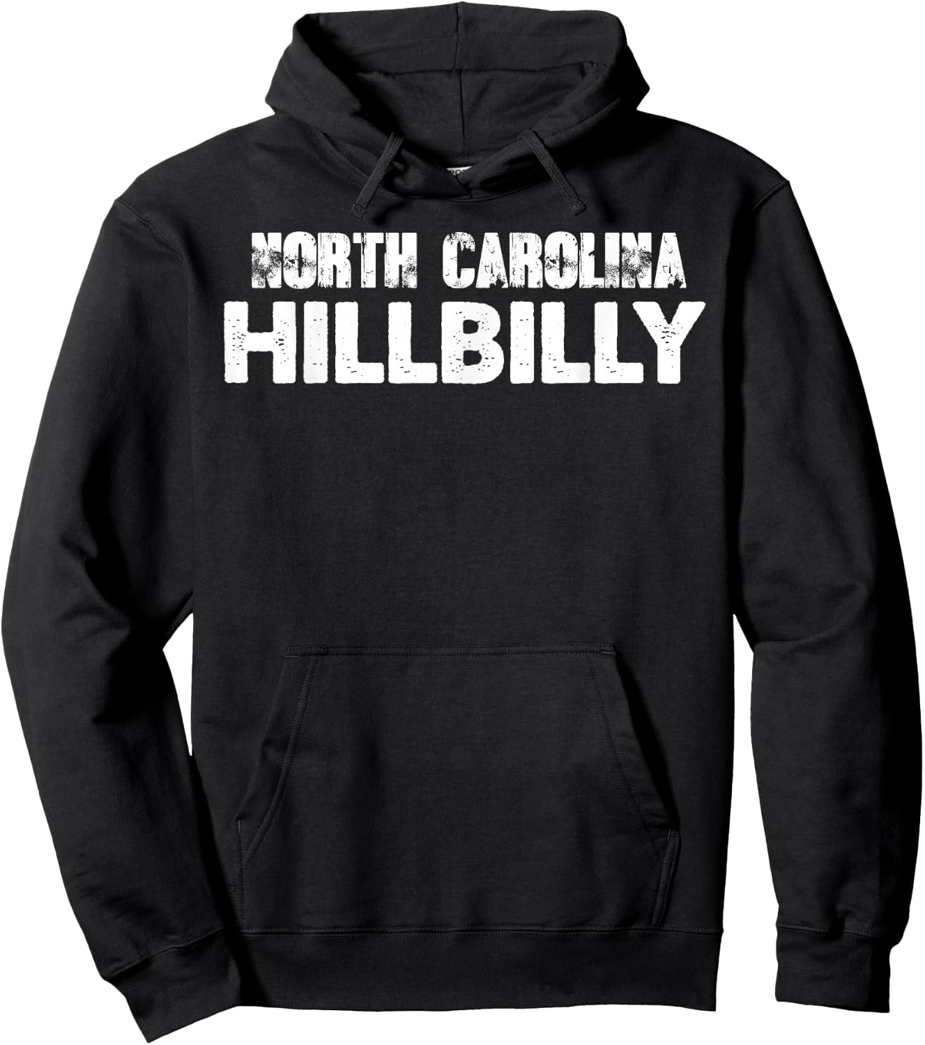 Hillbilly North Carolina Appalachian American Mountains Hoodie - Hoodie | Black