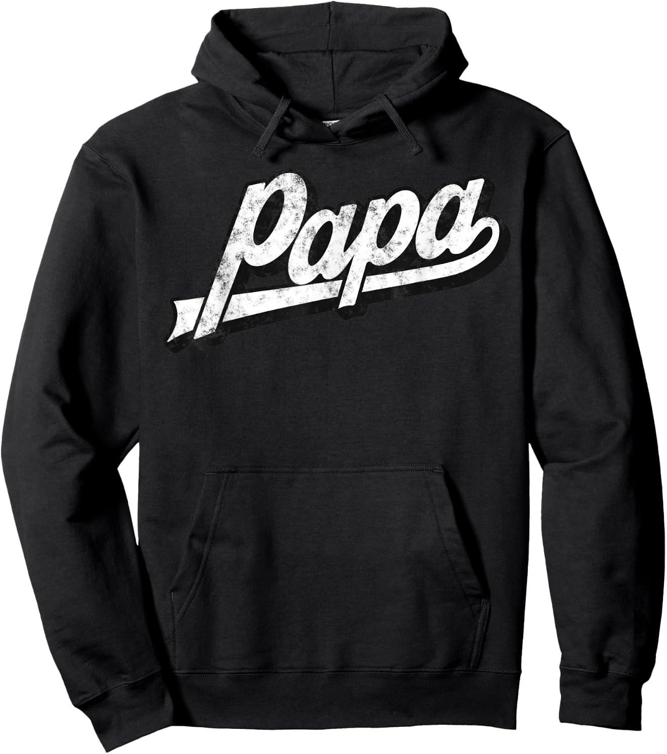 Papa Grandpa Father’s Day Birthday Gifts From Wife Daughter Hoodie - Hoodie | Black