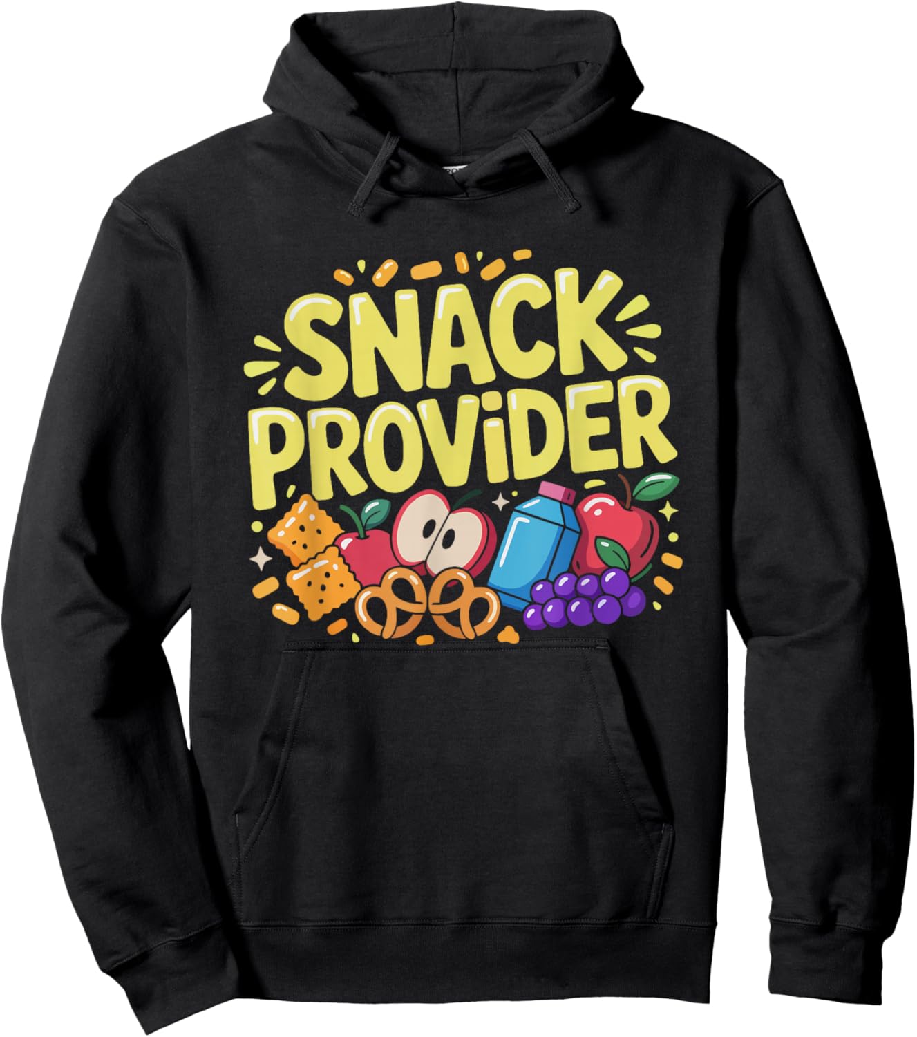 Fournisseuse De Gouters Maman Tout Petit Service Gouter Hoodie - Hoodie | Black