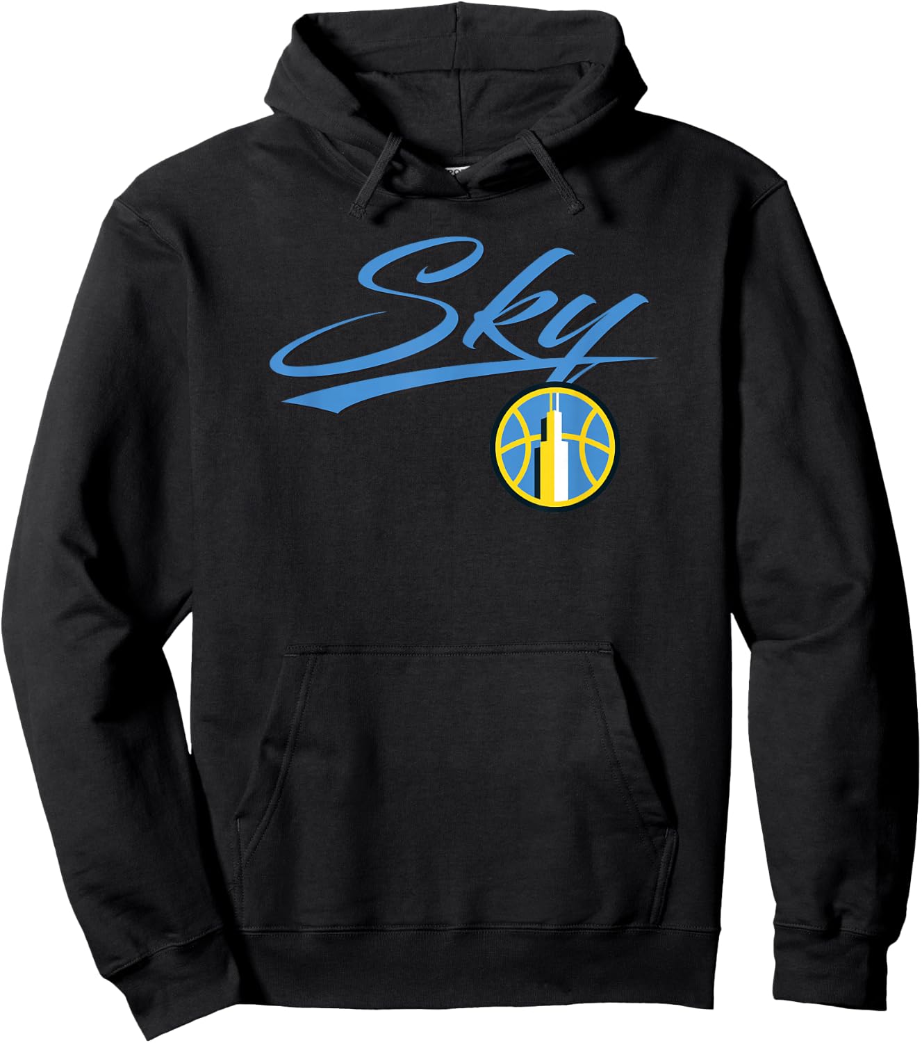 WNBA Chicago Sky Officially Licensed Hoodie - Hoodie | Black