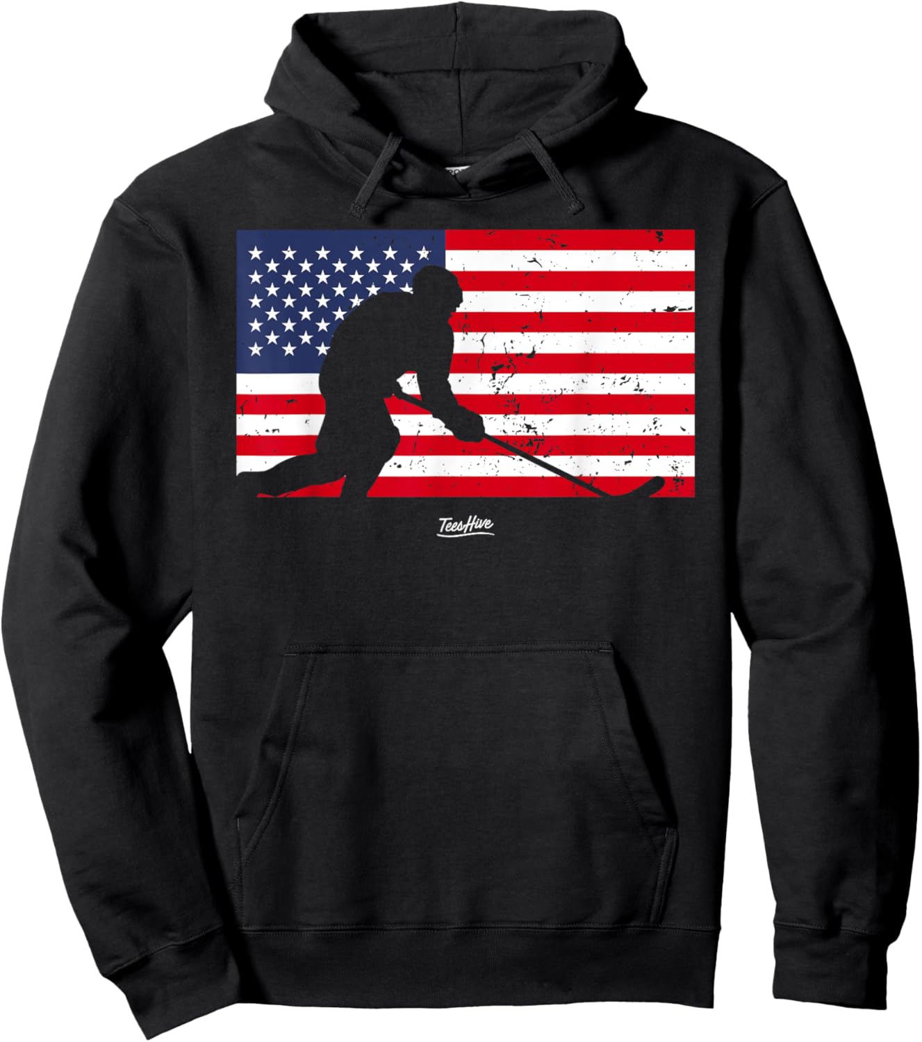 Hockey Kids Men Hoodie - Hoodie | Black