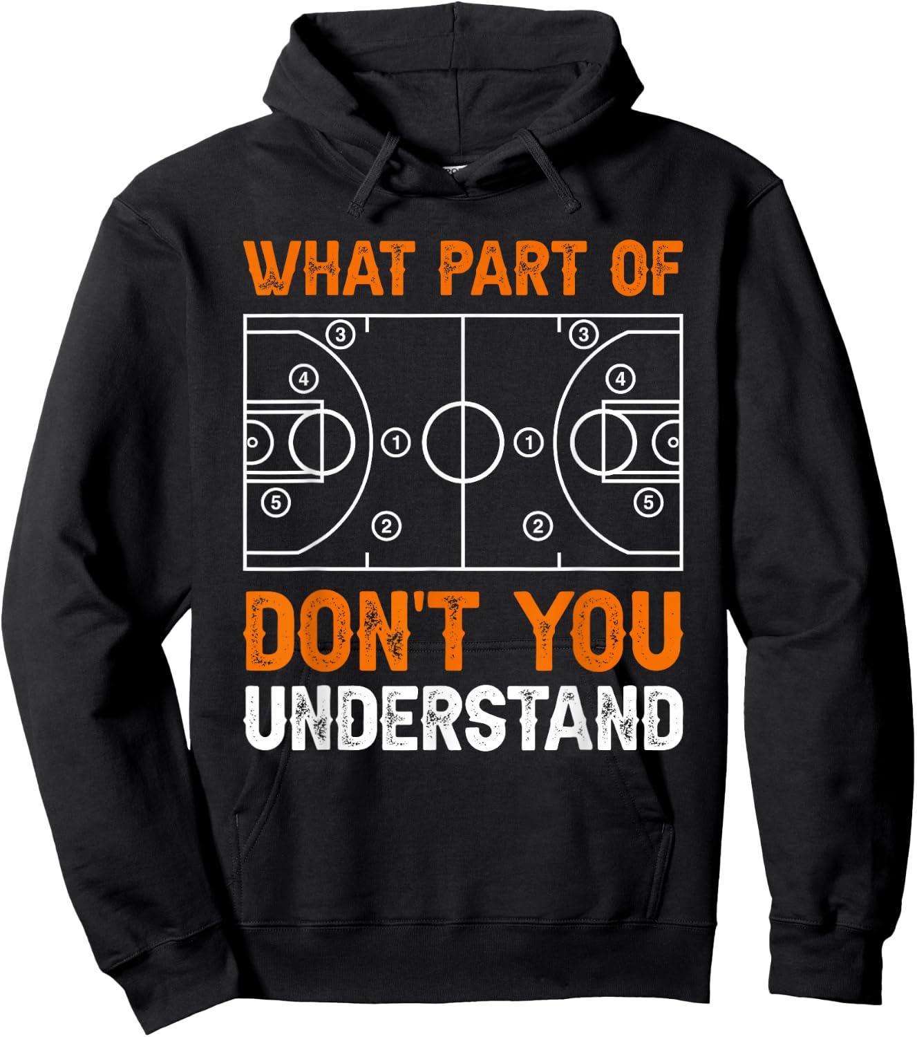 What Part of Basketball Don't You Understand Basketball Hoodie - Hoodie | Black