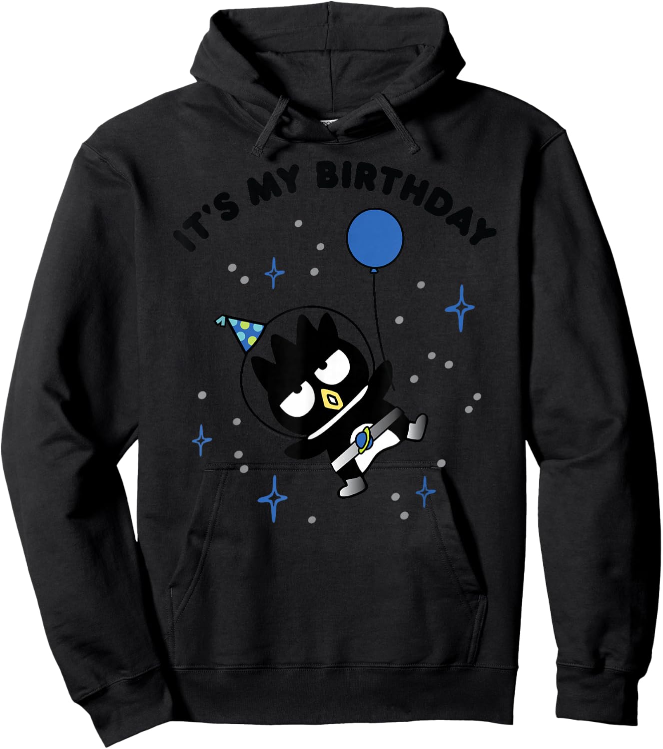 Badtz-Maru It's My Birthday Hoodie - Hoodie | Black