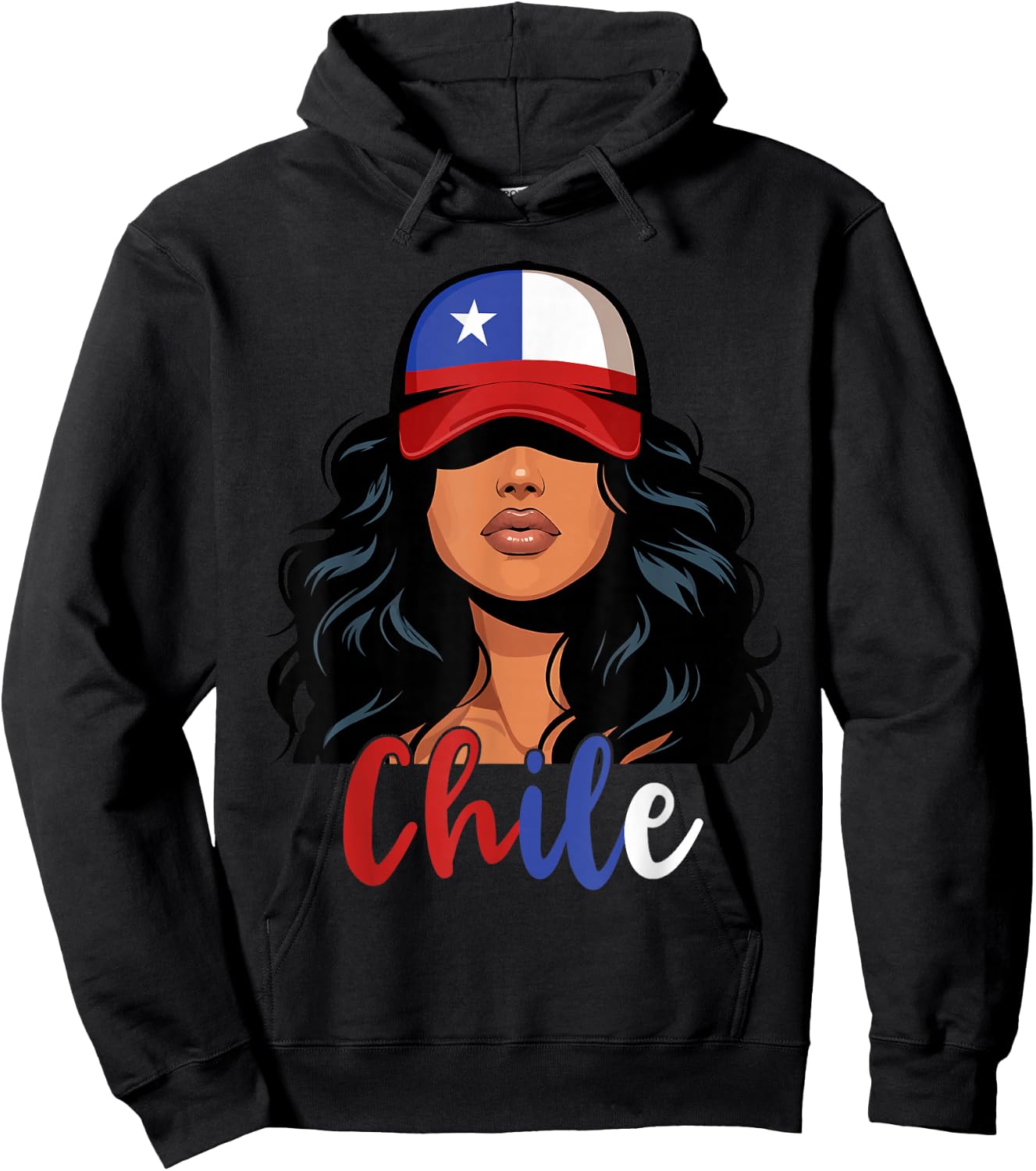Chilean Girl Chile Flag Proud Chilena Women Hoodie - Hoodie | Black