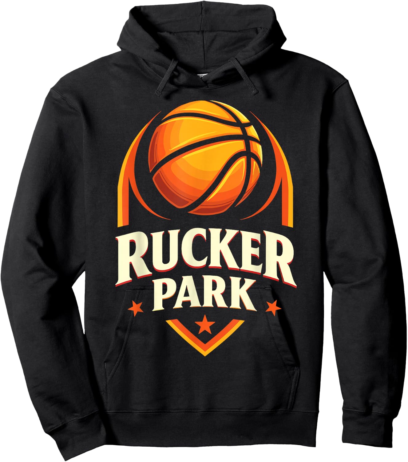 Rucker Park Basketball, Rucker Park Harlem, Rucker Park Hoodie - Hoodie | Black
