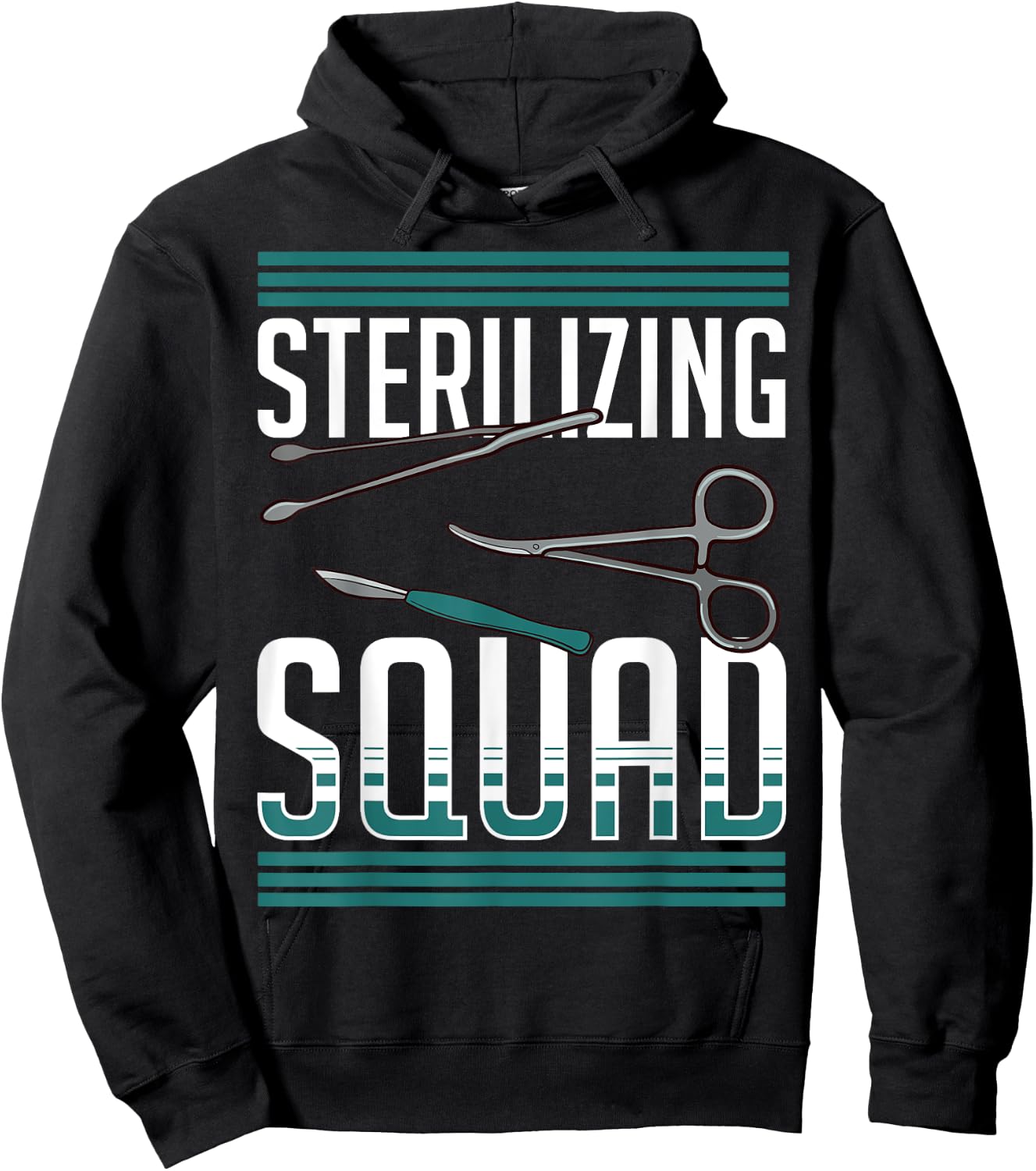 Sterile Processing Technician Instruments Tech Certification Hoodie - Hoodie | Black