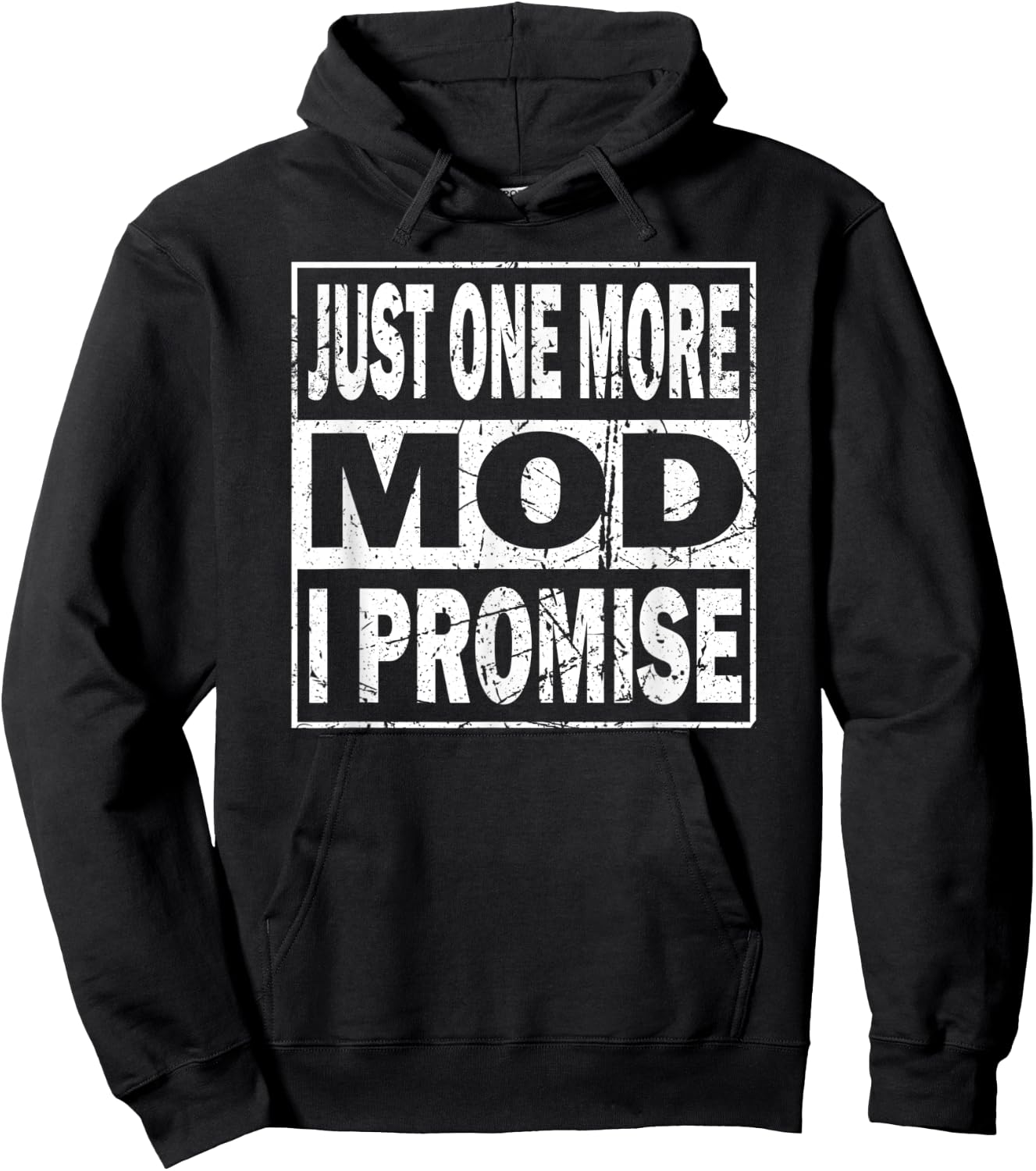 Just One More Mod I Promise Vape Hoodie - Hoodie | Black