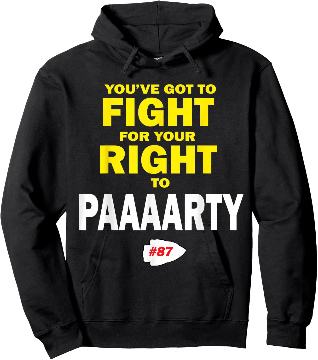You've Got To Fight For Your Right To Paaaarty Hoodie - Hoodie | Black