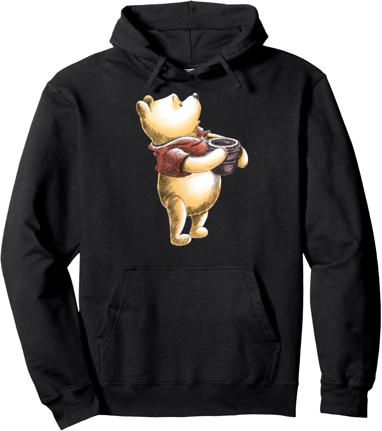 Disney - Winnie The Pooh Sketch Hoodie - Hoodie | Black