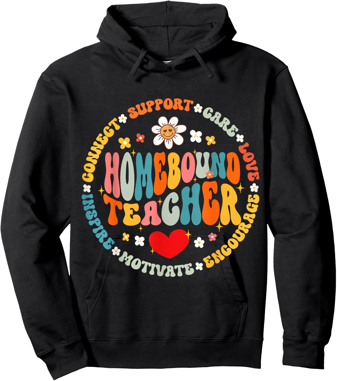 Homebound Teacher Specialist Nursing Appreciation Hoodie - Hoodie | Black