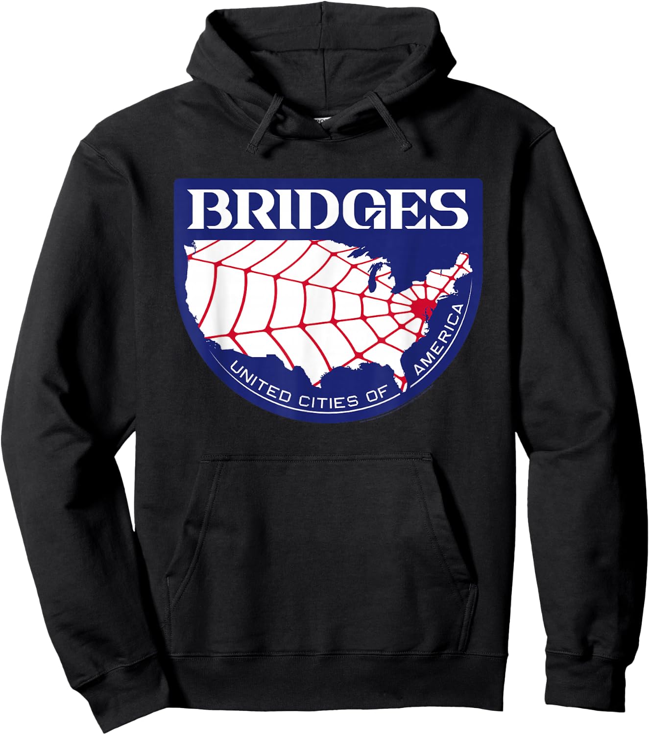 Death Stranding Organization Bridges Video Gaming Merch Hoodie - Hoodie | Black
