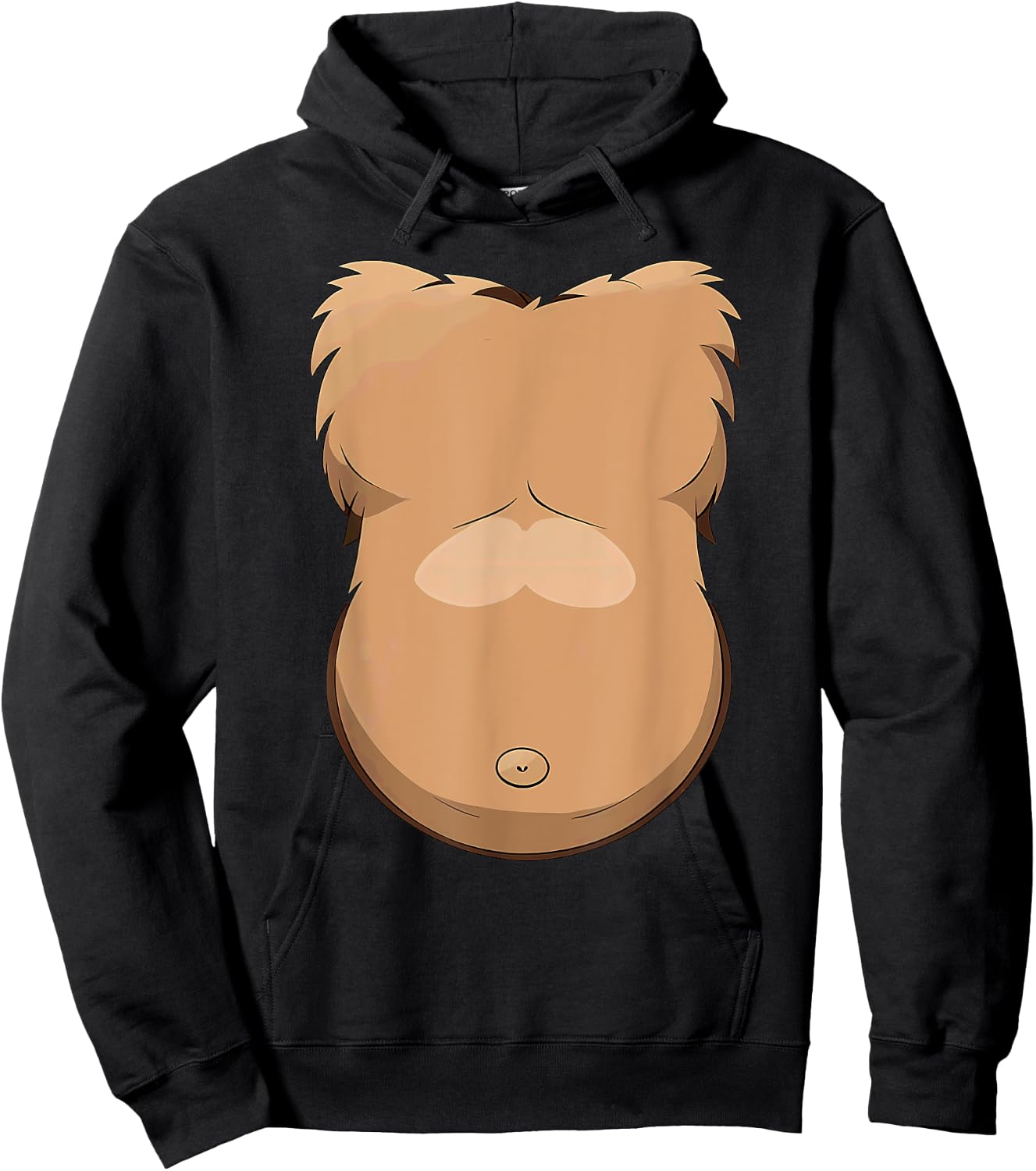 Monkey Body Halloween Costume Hoodie - Hoodie | Black