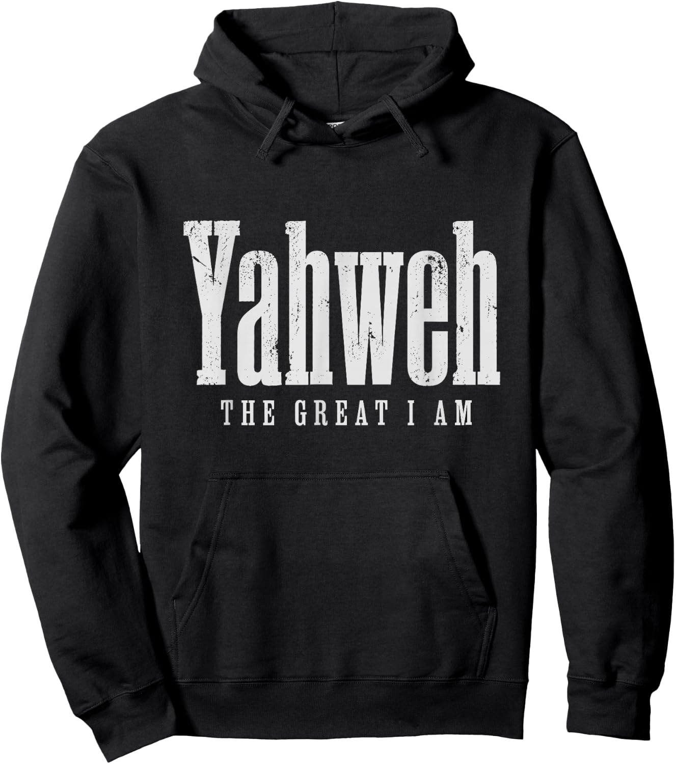 Yahweh Hebrew Roots Israelite Jewish Christian Religious Hoodie - Hoodie | Black