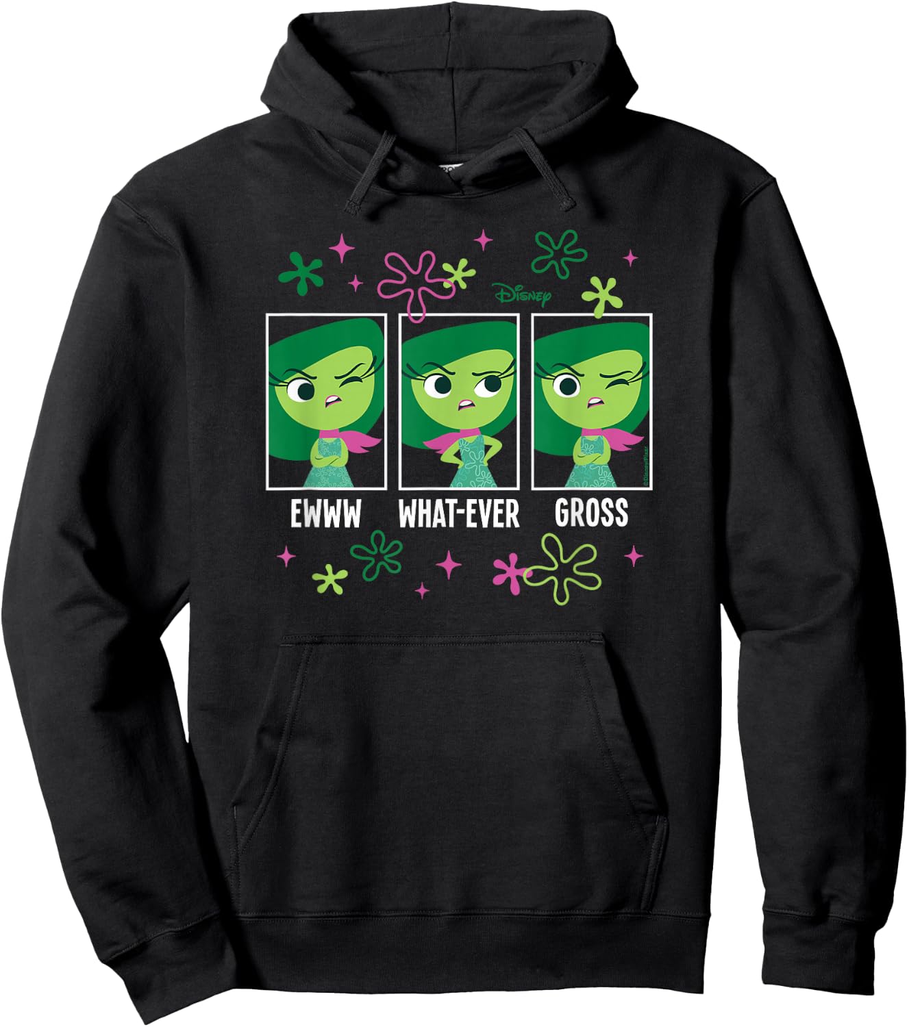 Inside Out - Disgust Moods Hoodie - Hoodie | Black