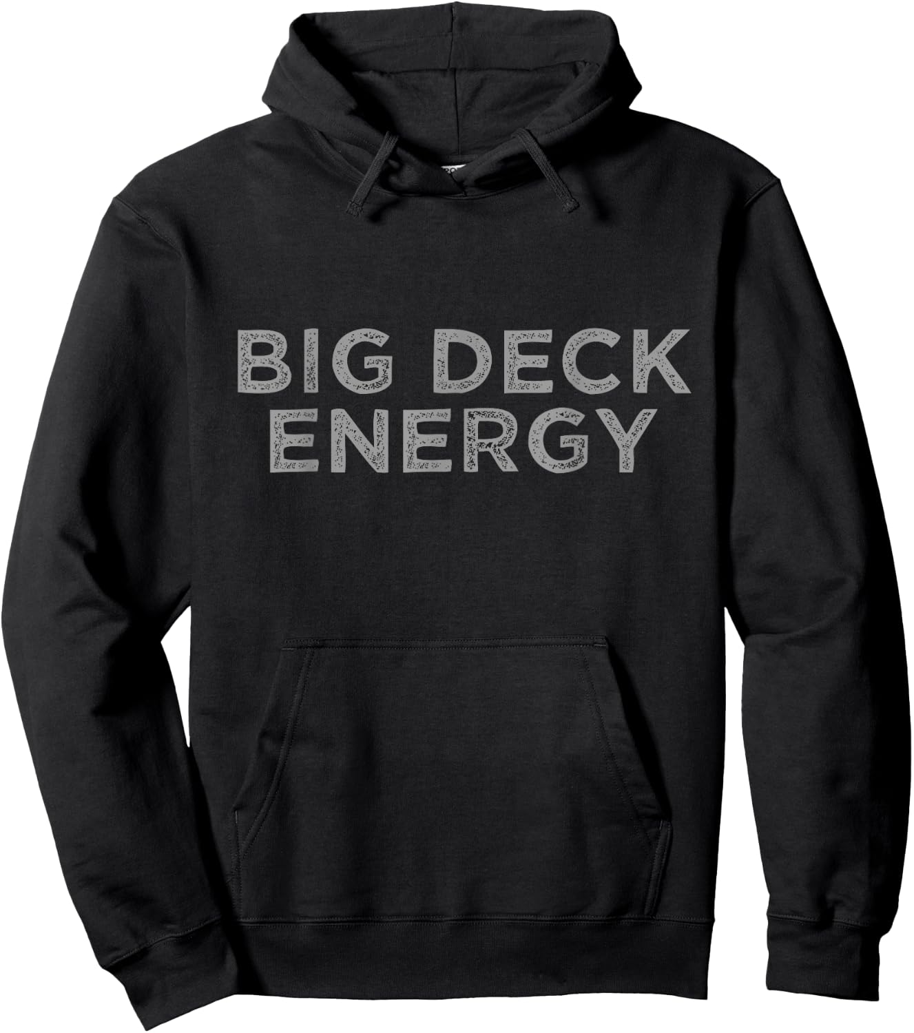 Big Deck Energy Hoodie - Hoodie | Black