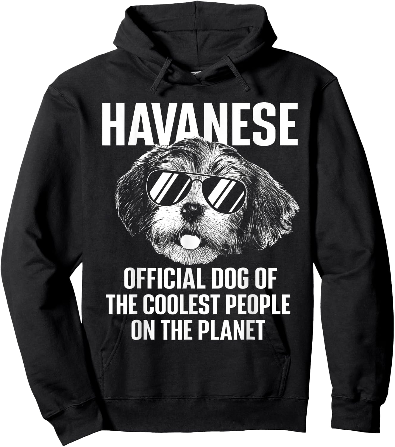Havanese Official Dog of the Coolest People - Havanezer Women Kids Hoodie - Hoodie | Black