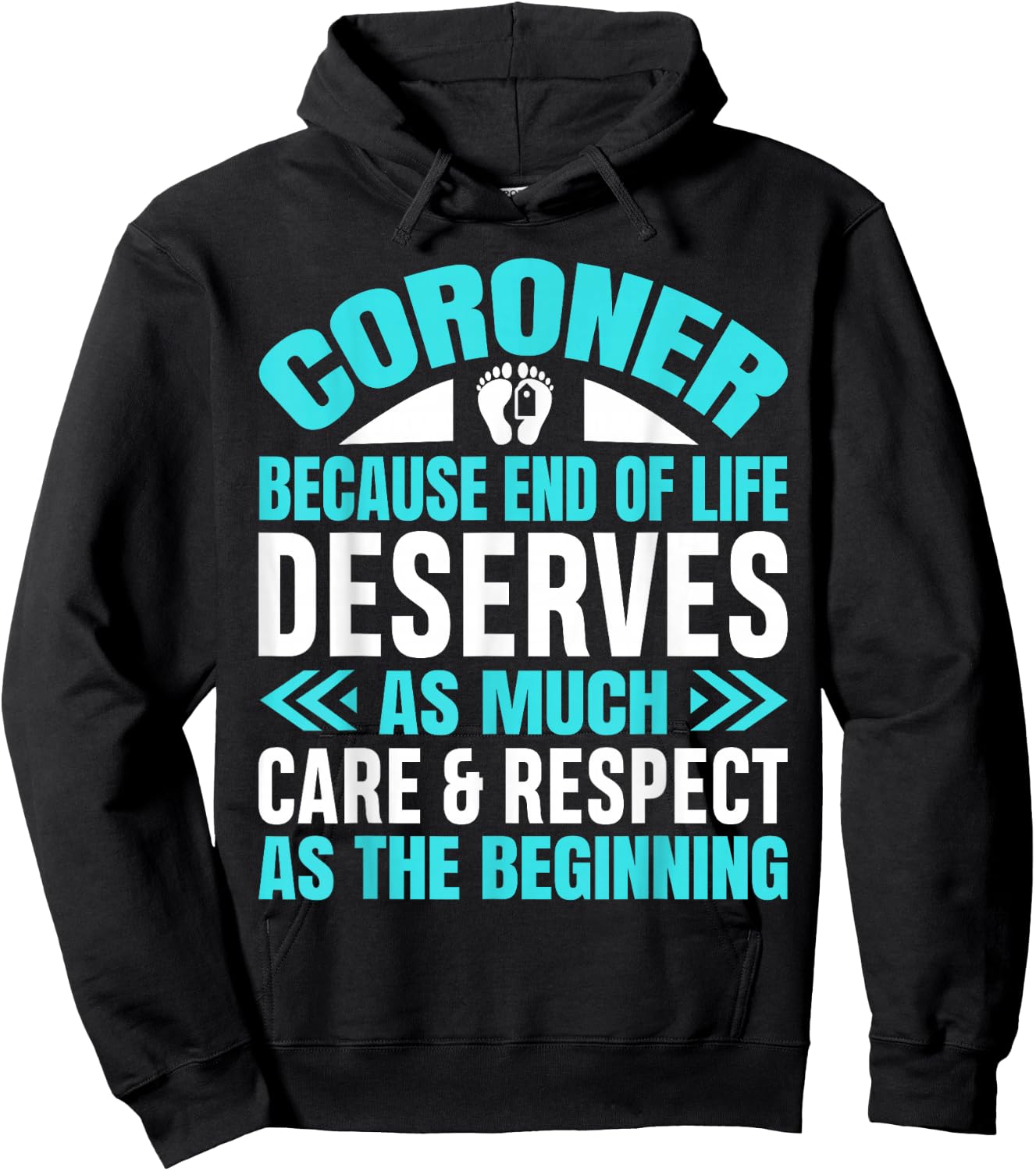 Coroner Forensic Scientist Autopsy Medical Examiner Coroner Hoodie - Hoodie | Black