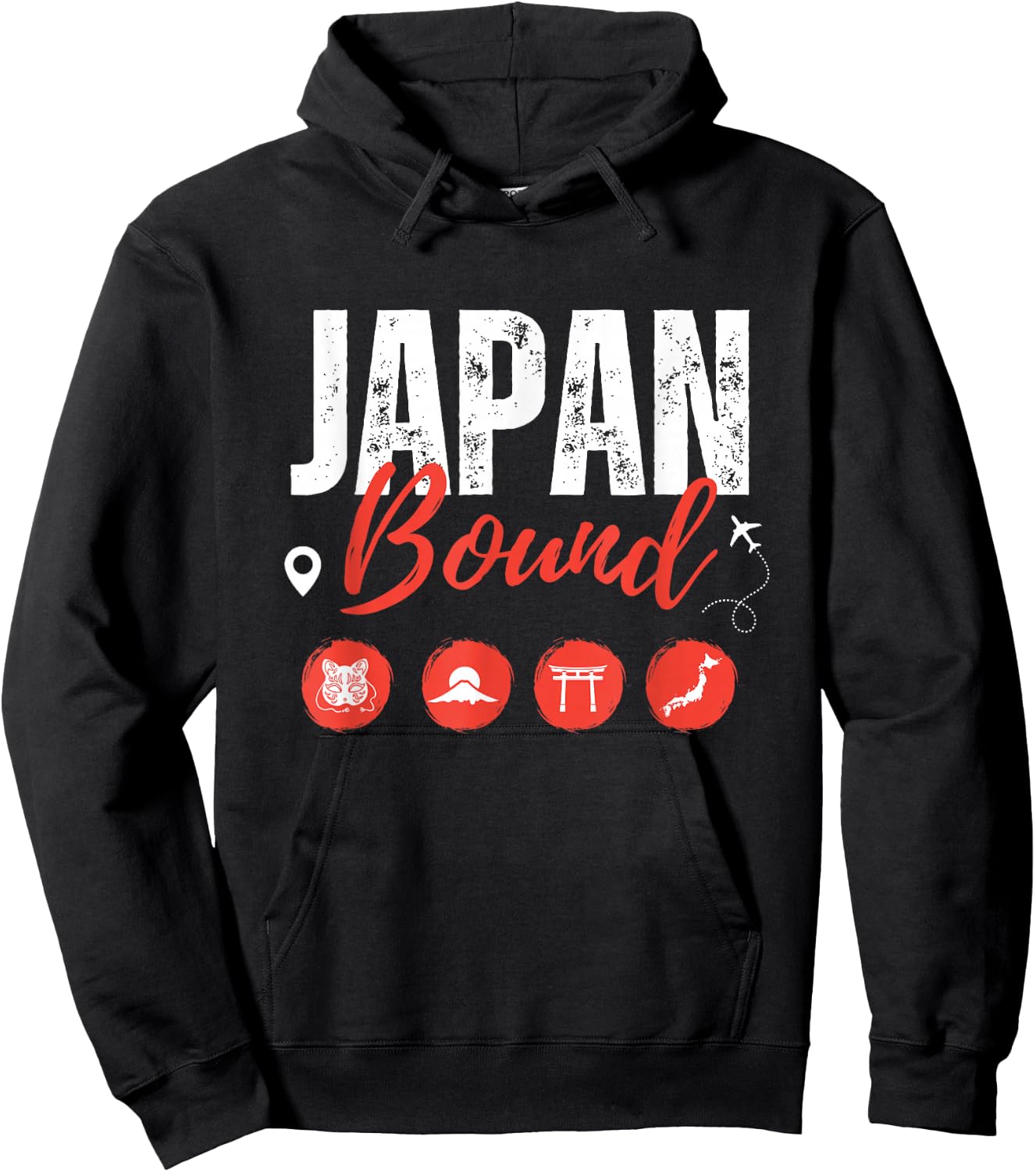 Japan Bound Tokyo Travel Vacation Trip Matching Family Hoodie - Hoodie | Black
