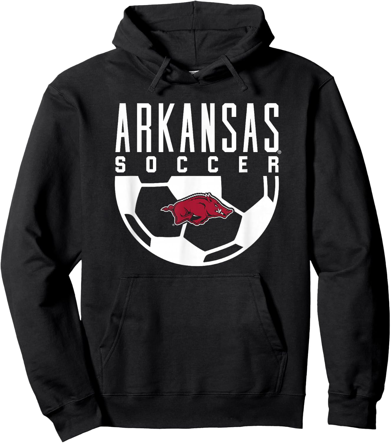 University of Arkansas Razorbacks Soccer Hoodie - Hoodie | Black