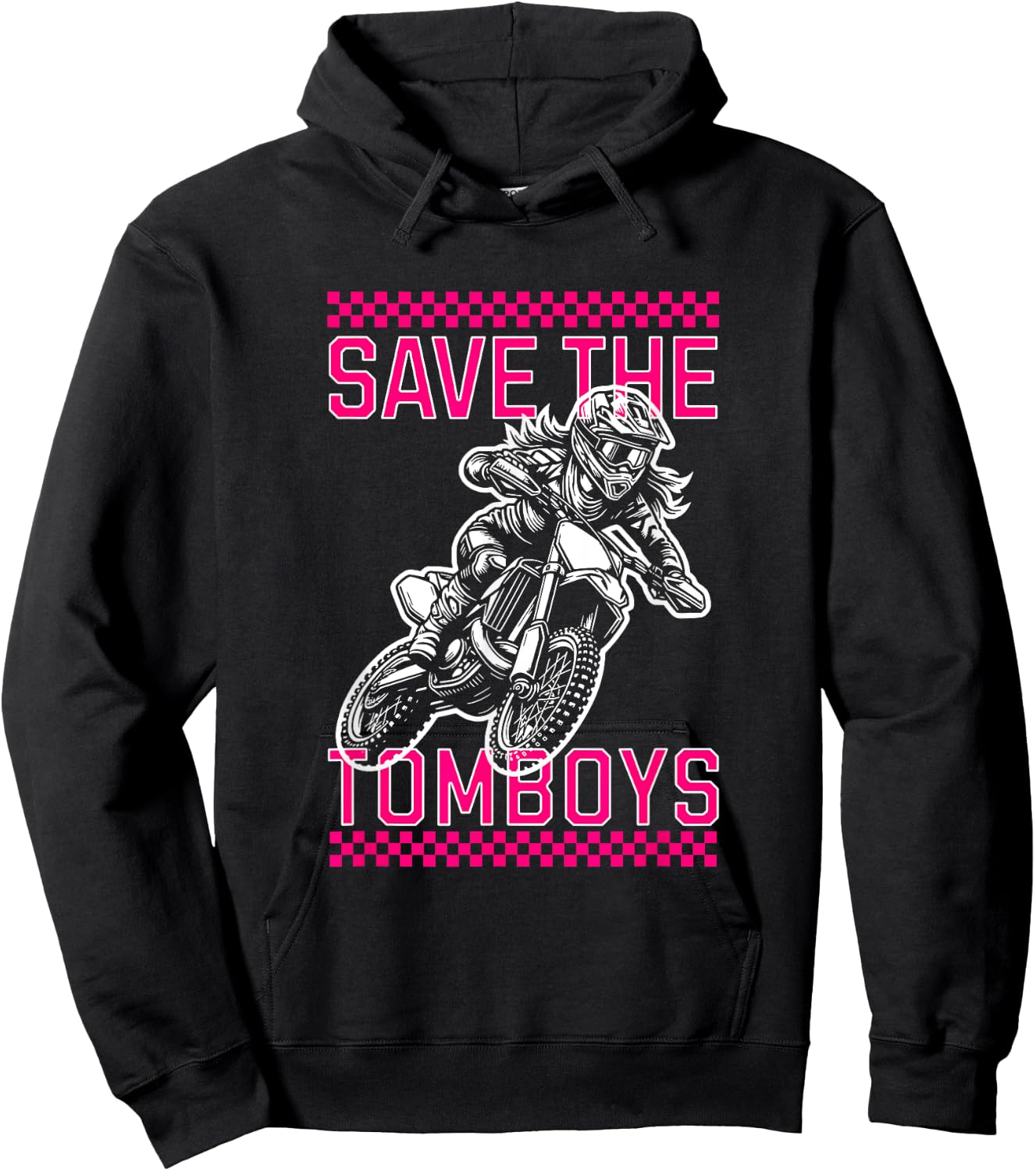 Save The Tomboys Hoodie - Hoodie | Black