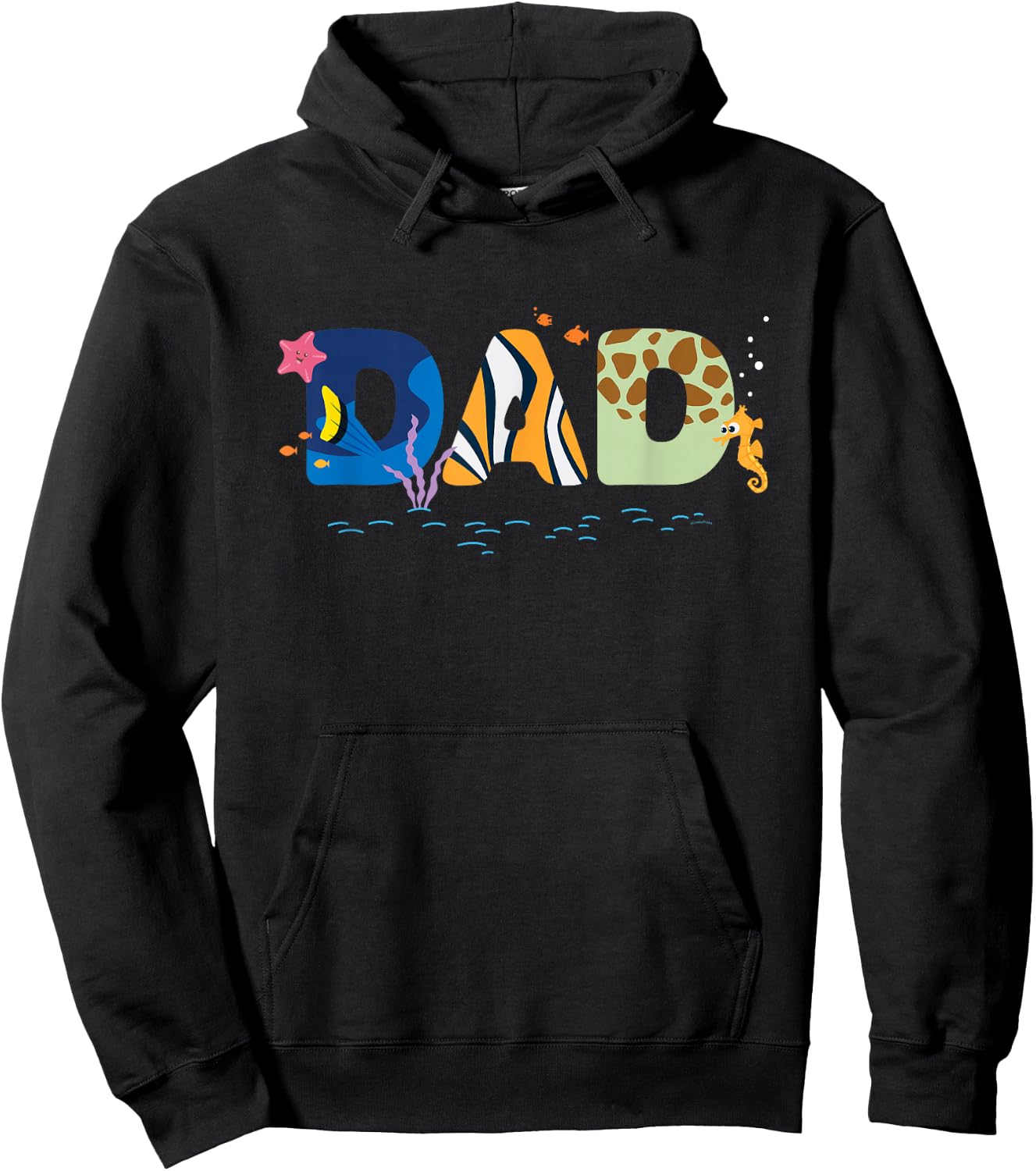 Disney and Pixar’s Finding Nemo Dad Father’s Day Birthday Hoodie - Hoodie | Black