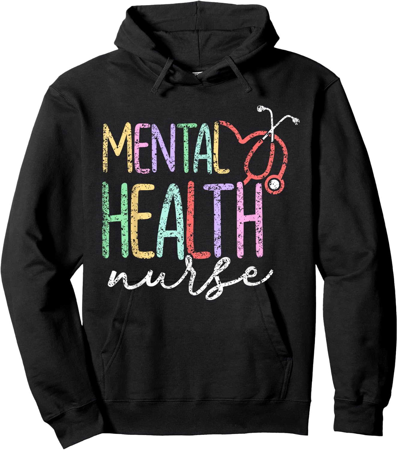 Psychiatric Nurse Psych Nurse Mental Health Women's Classic Fit Black Short Sleeve - Small Hoodie - Hoodie | Black