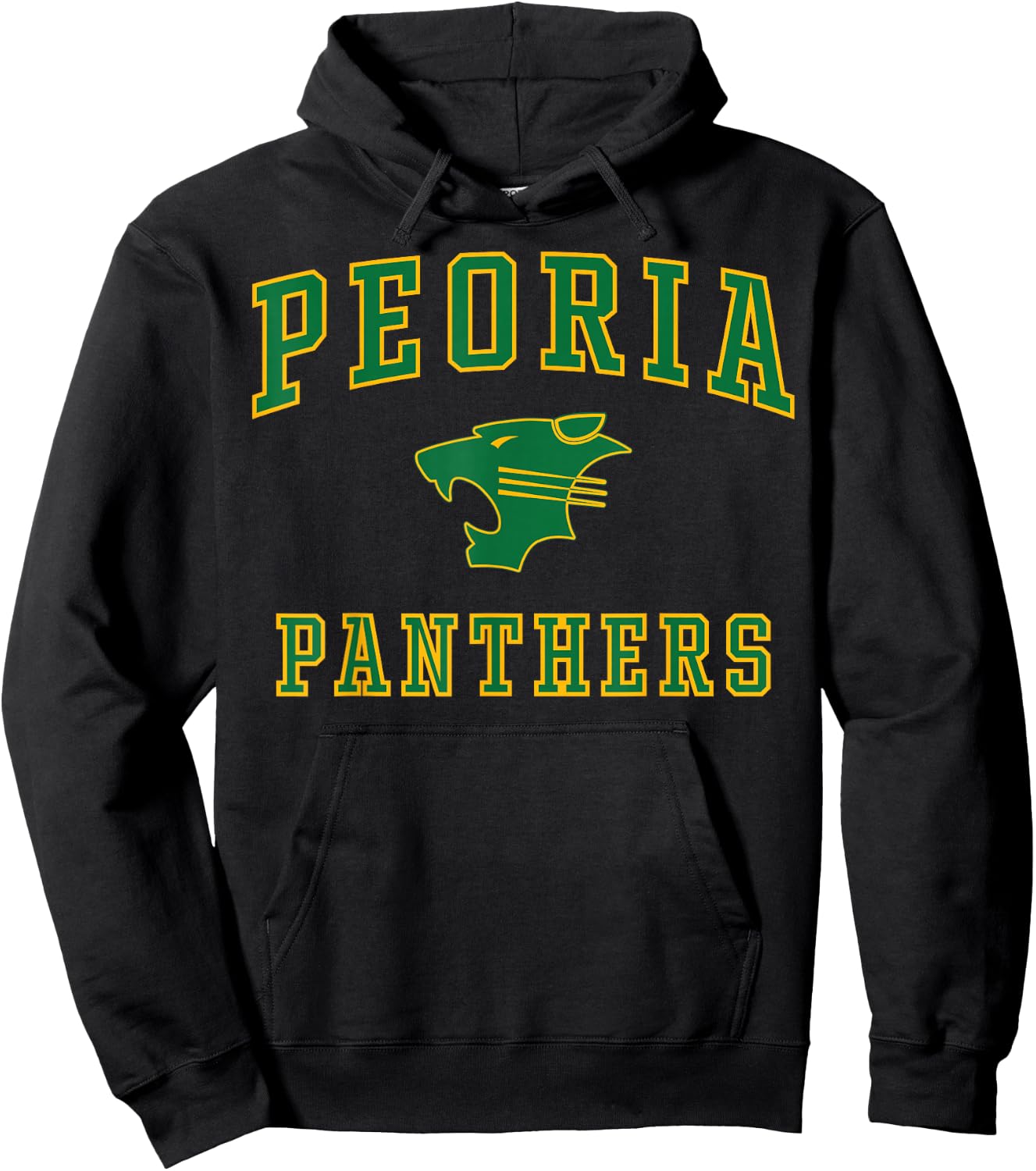 Peoria High School Panthers C1 Hoodie - Hoodie | Black