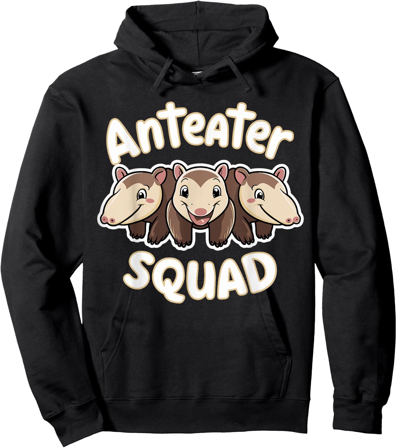 Anteater Squad for Anteater Lover Shirt | Anteater Hoodie - Hoodie | Black