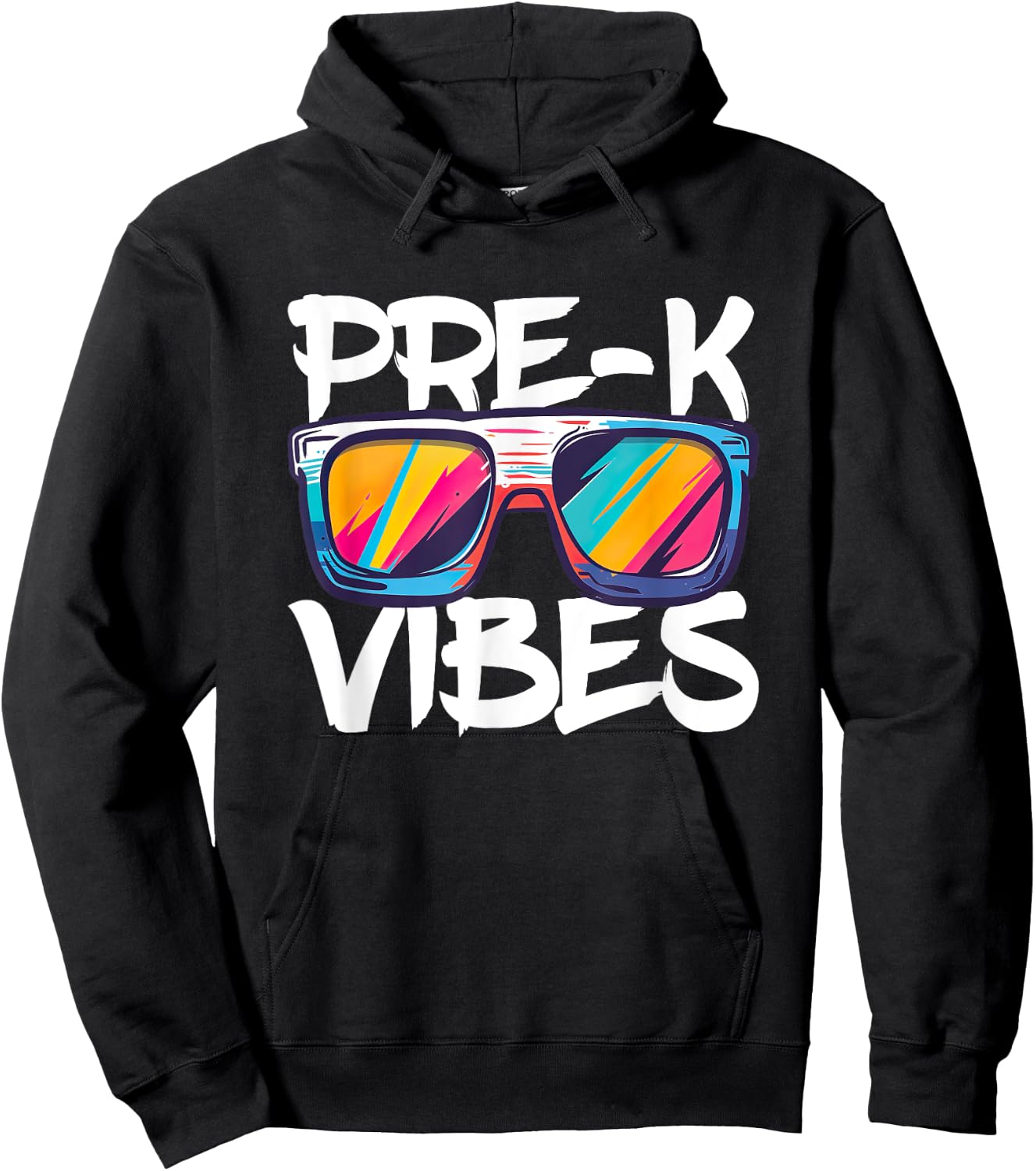 Pre-K Vibes Shirt Back To School PreK Boy Girl Teacher Hoodie - Hoodie | Black