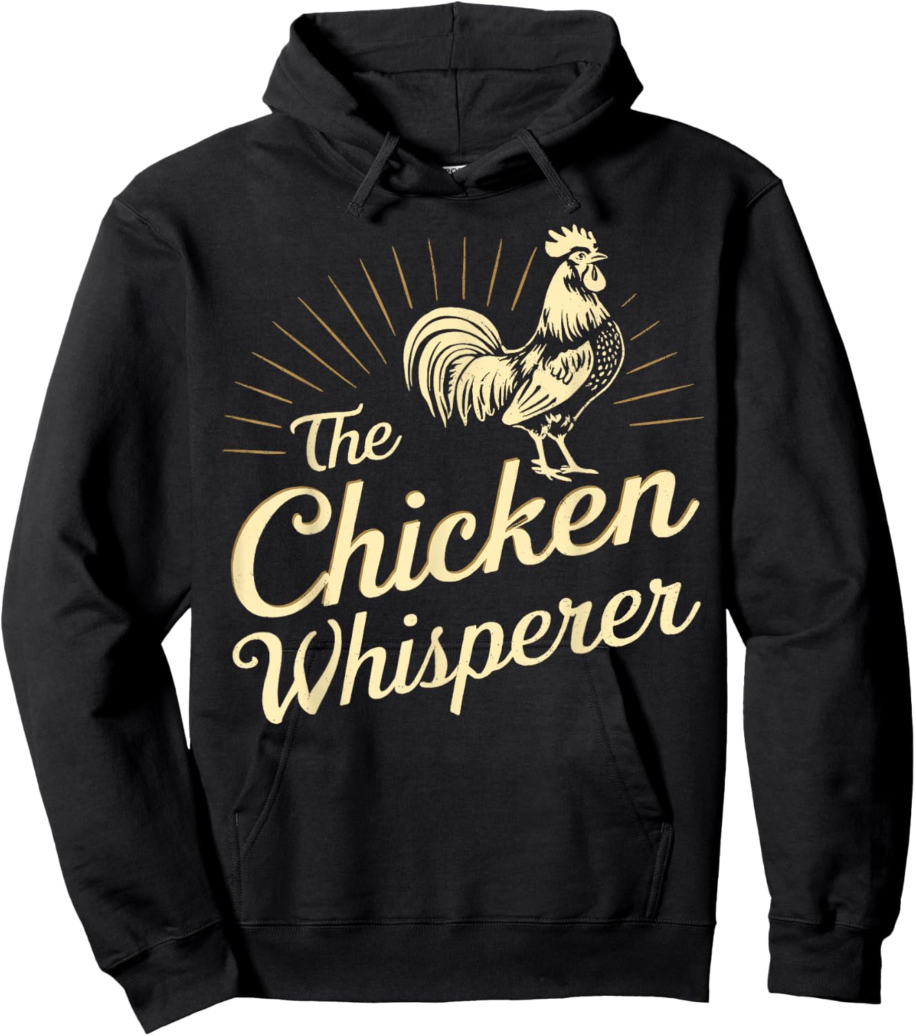 Chicken Whisperer Farm Funny Gifts For Chicken Lover Farmer Hoodie - Hoodie | Black