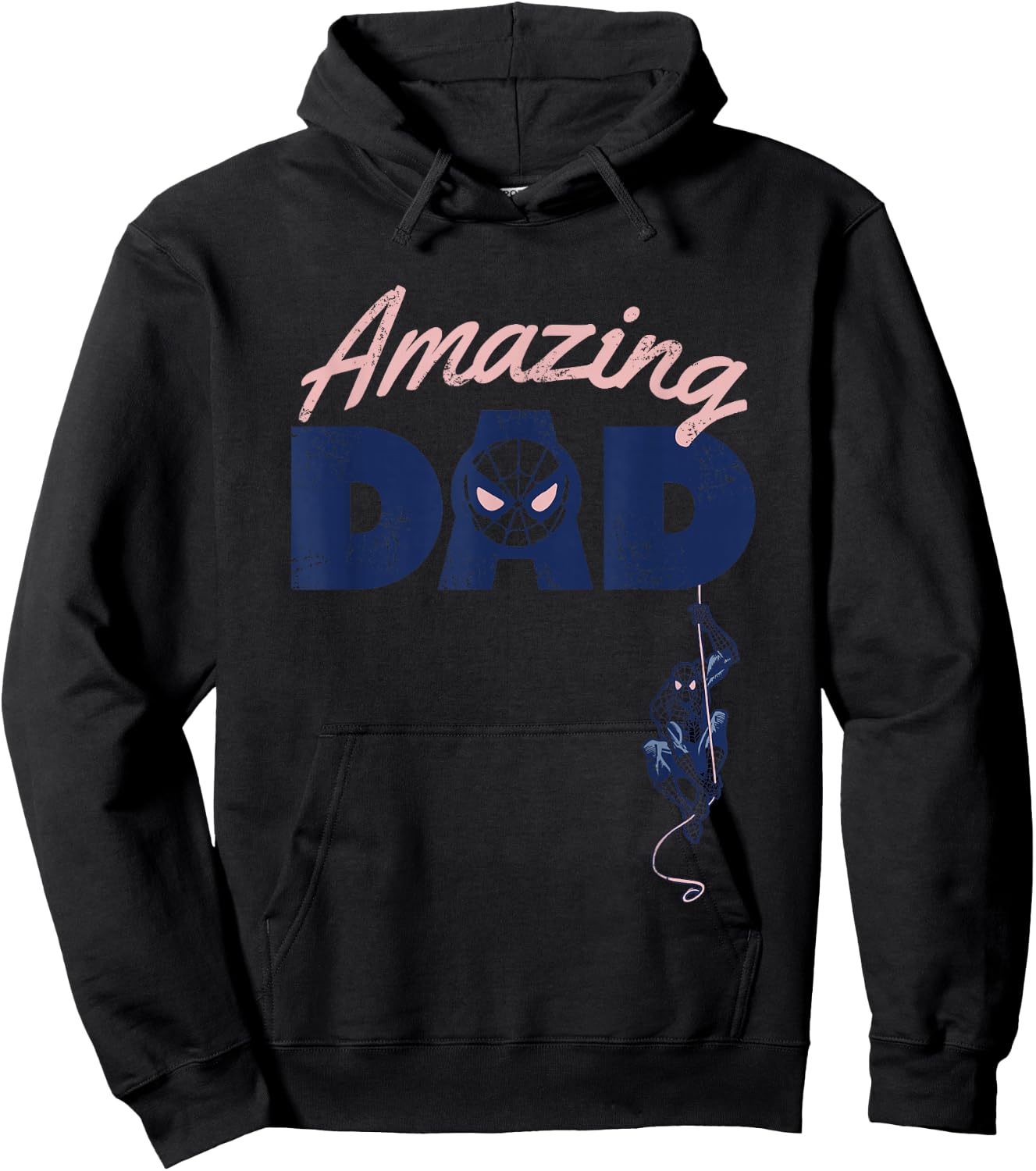 Marvel Spider-Man Father's Day Amazing Dad Retro Hoodie - Hoodie | Black