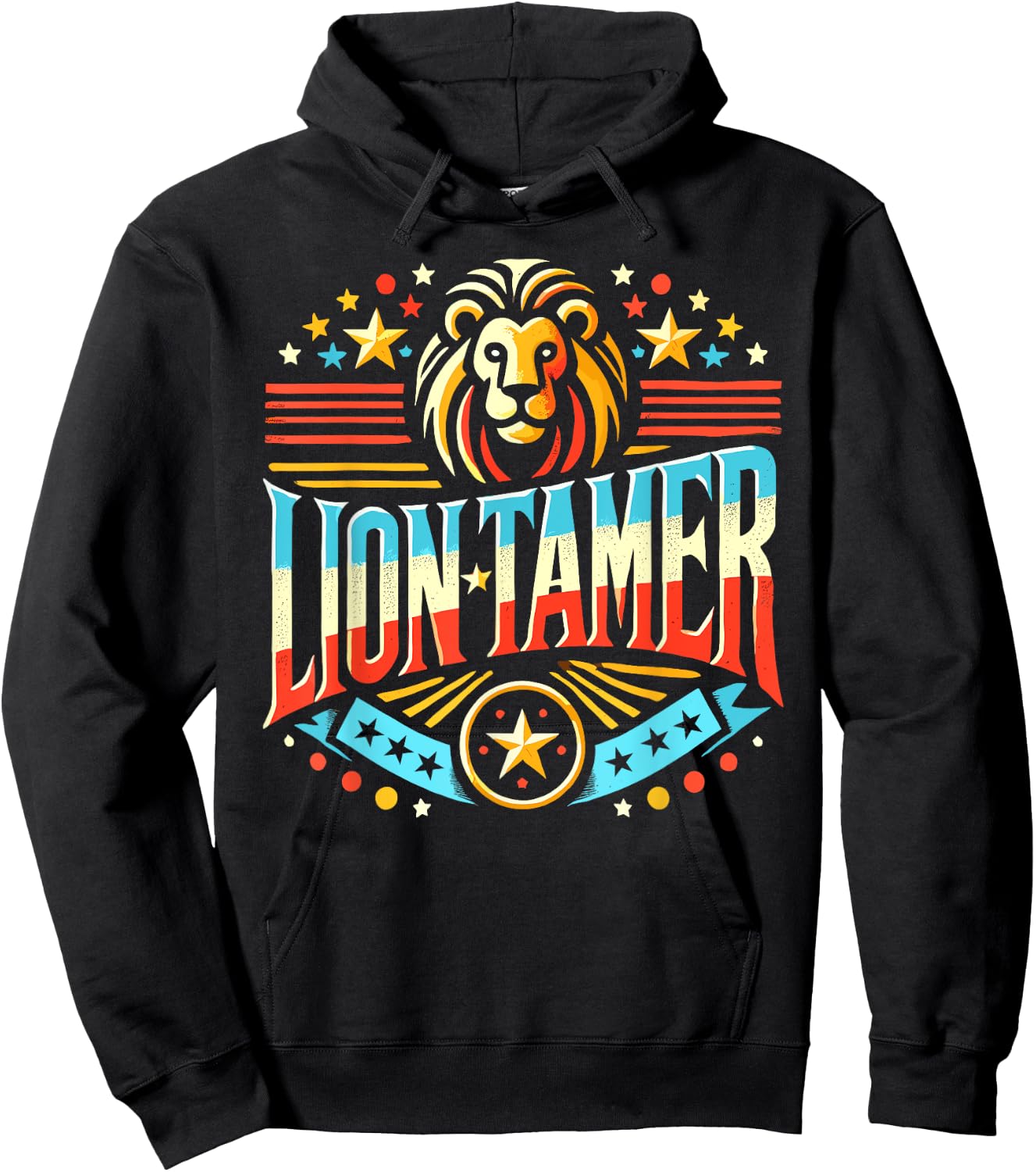 Lion Tamer Shirt Men Women Costume Ringmaster Costume Hoodie - Hoodie | Black