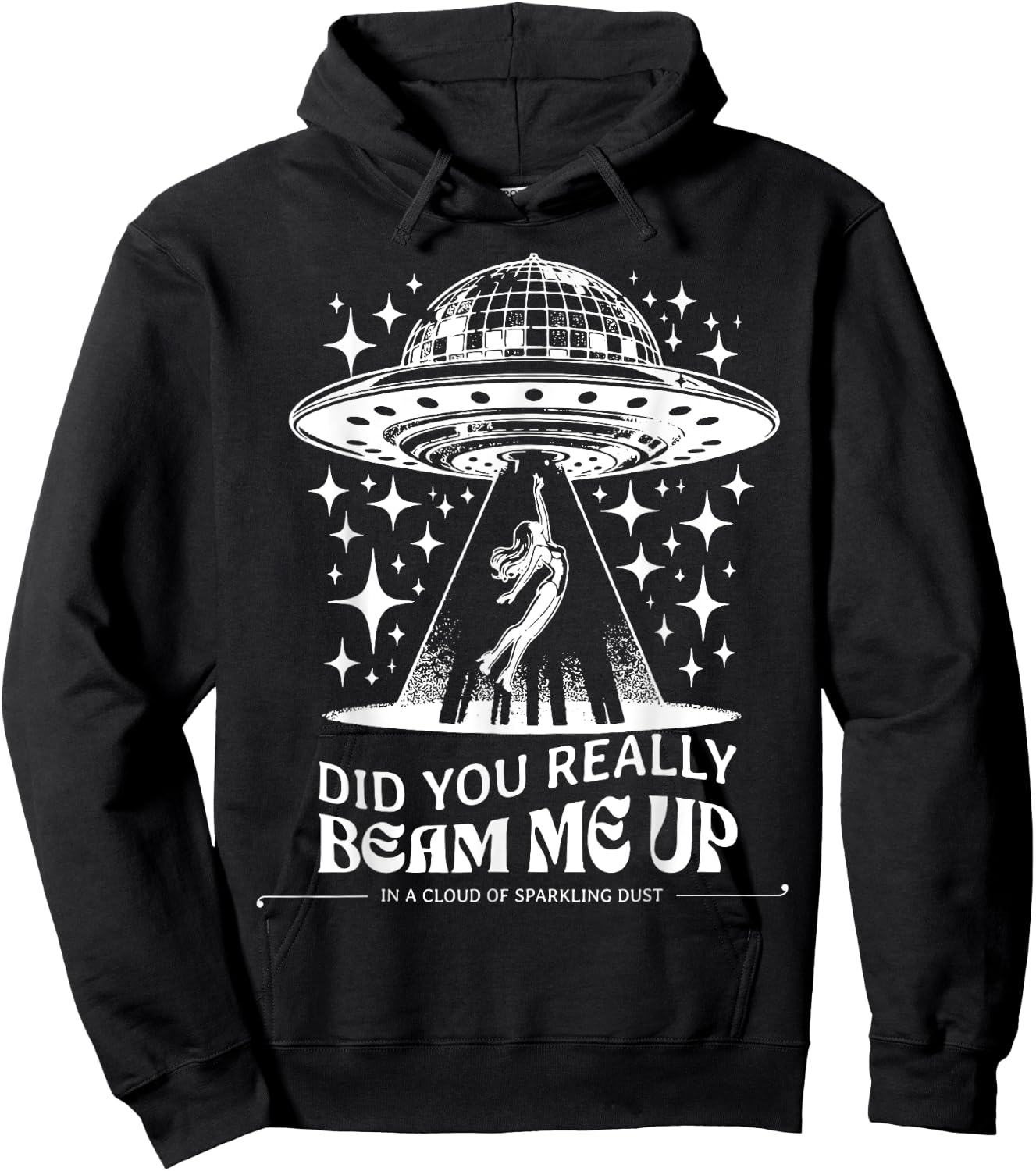 Did You Really Beam Me Up Hoodie - Hoodie | Black