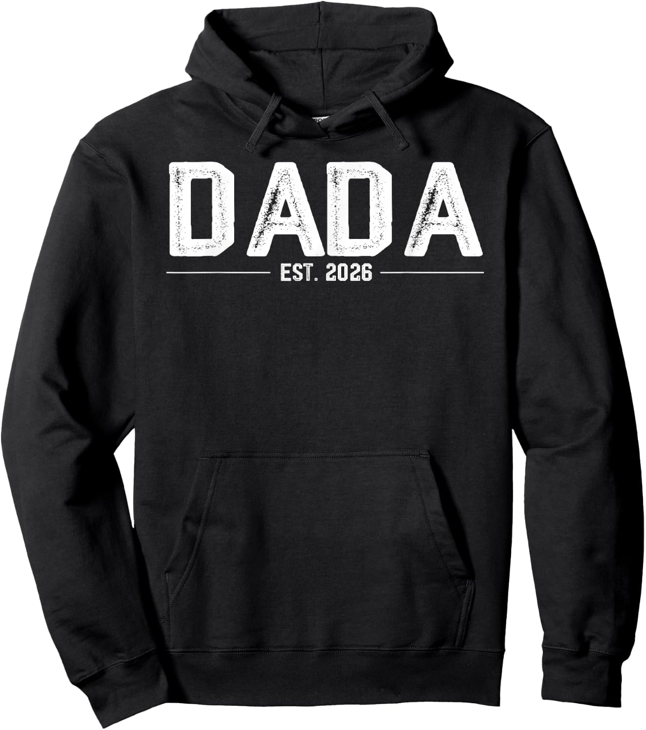 Promoted to Dada Est. 2026 Retro Soon to Be Dada Est 2026 Hoodie - Hoodie | Black