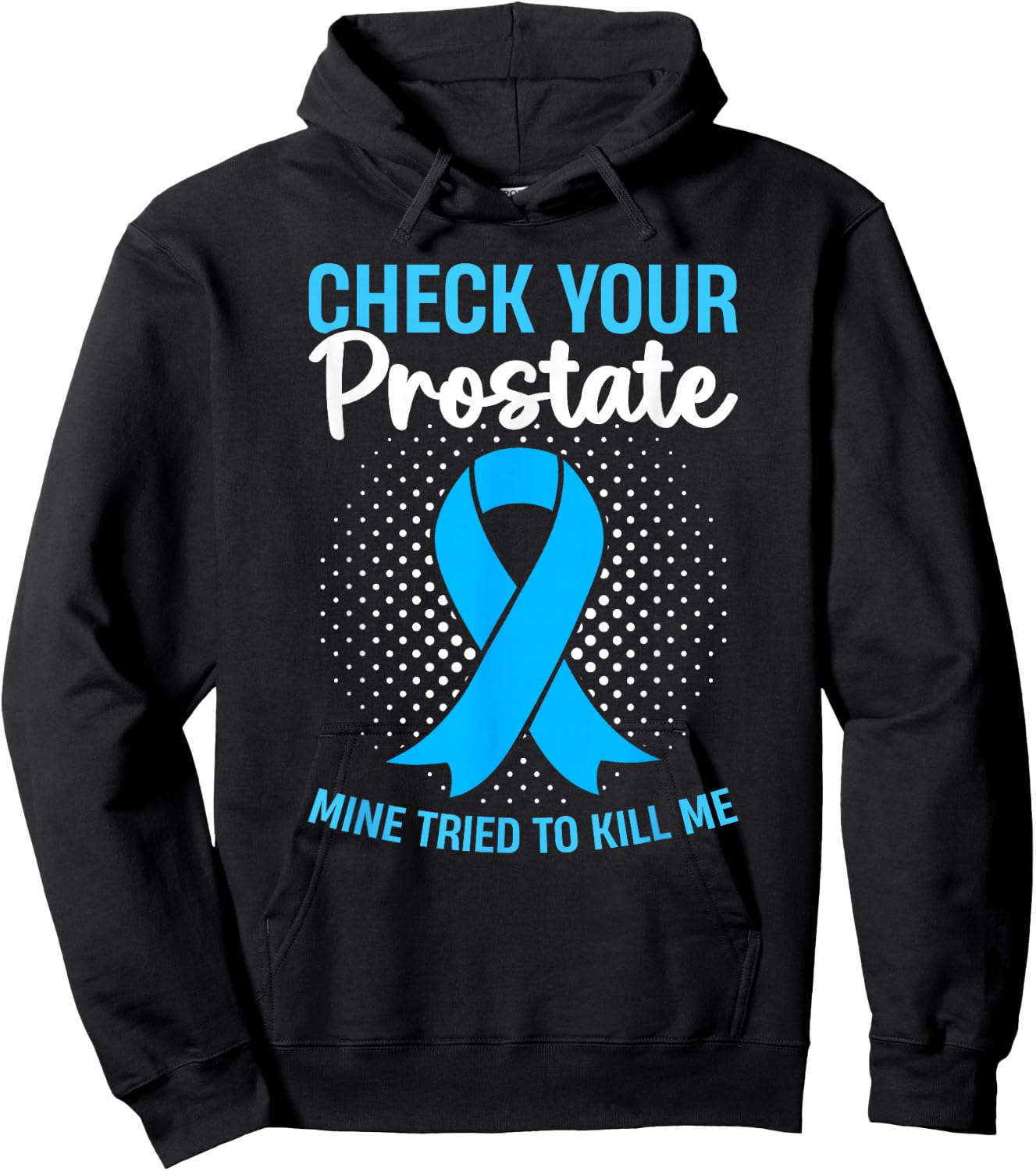 Prostate Cancer Free Awareness Month Survivor Hoodie - Hoodie | Black