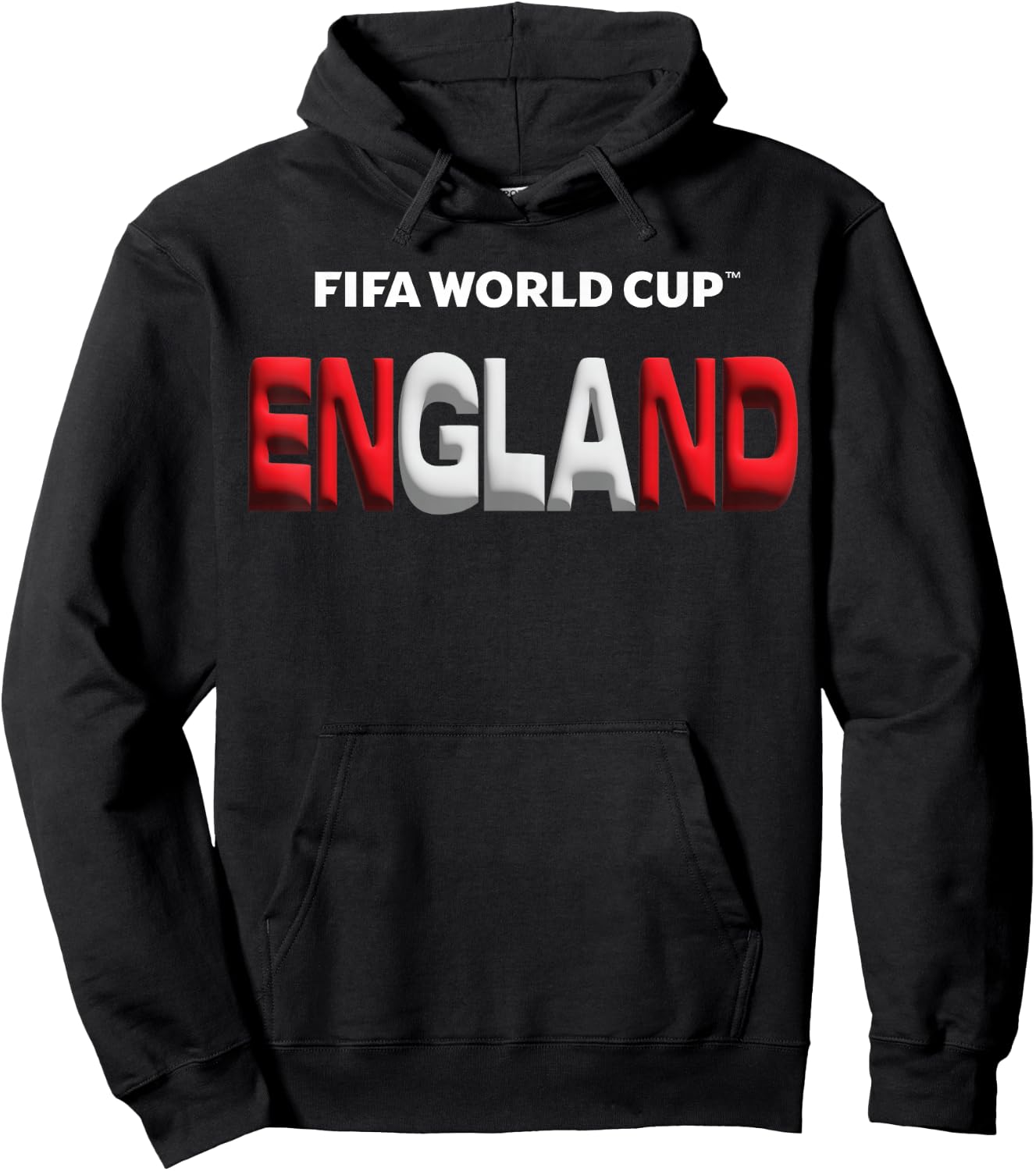 FIFA World CUP26 England Bubble Color Hoodie - Hoodie | Black