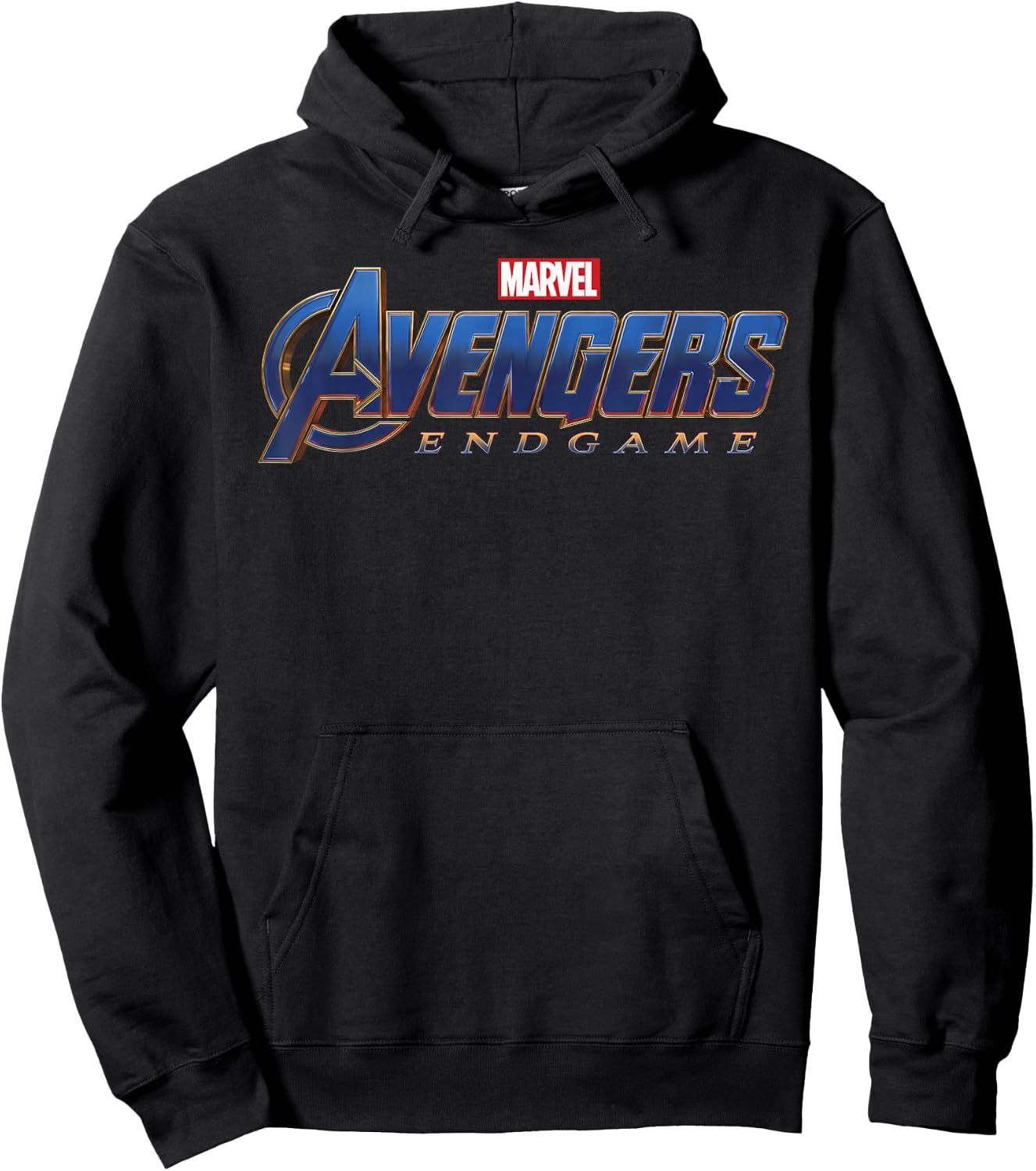 Marvel Avengers Endgame Movie Logo Graphic Hoodie - Hoodie | Black