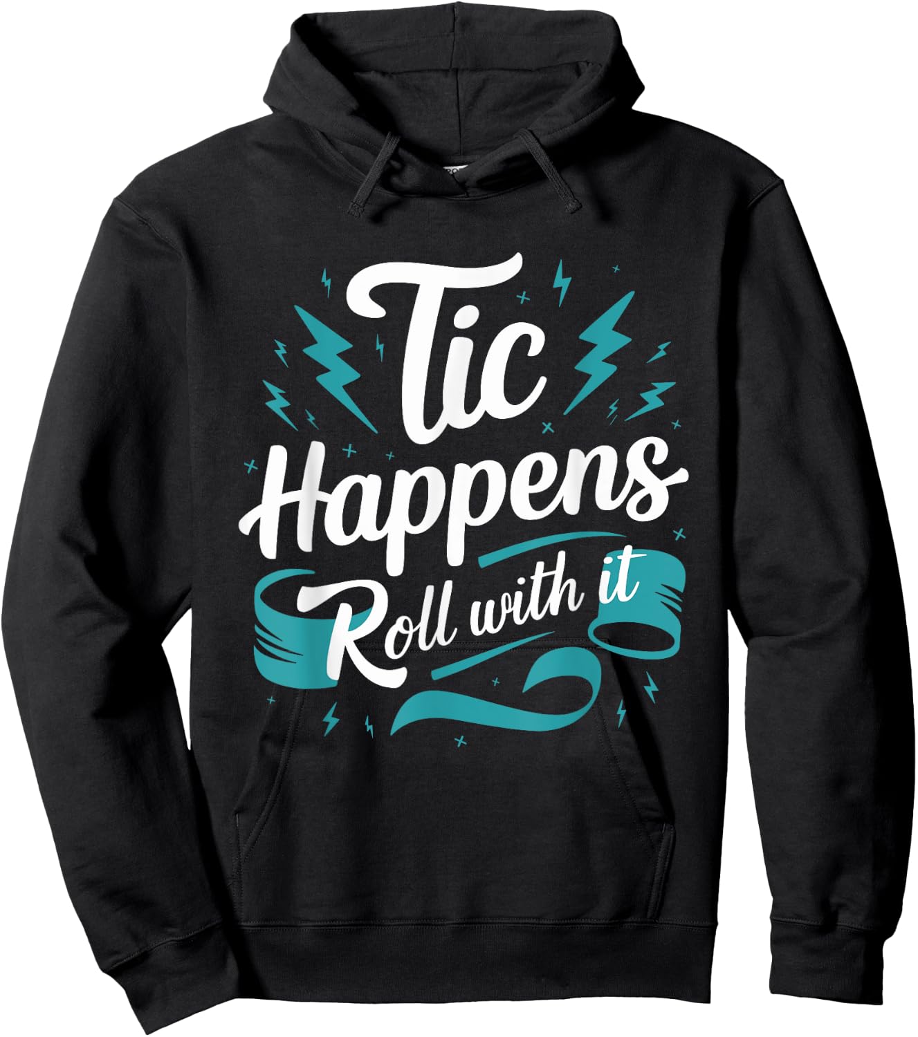 Tourette Syndrome Awareness Neurodiverse Neurodiversity Hoodie - Hoodie | Black