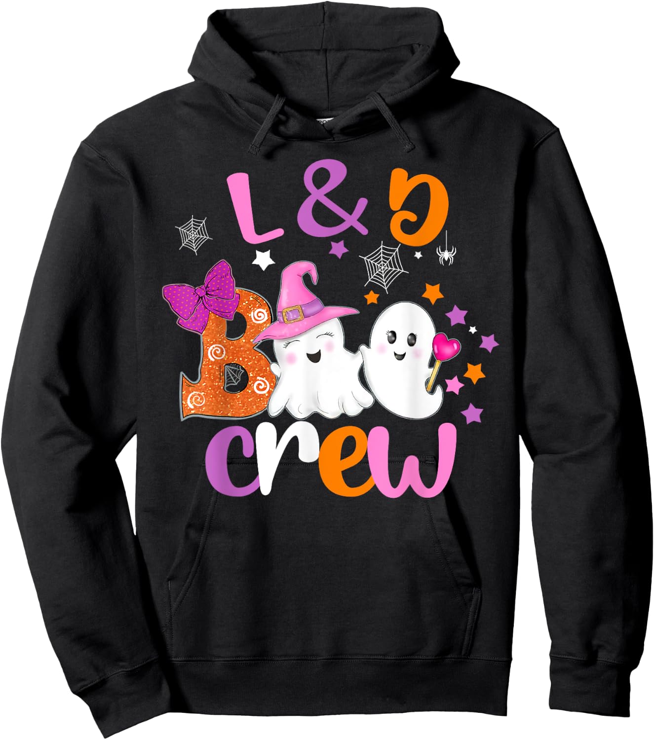 L&D Boo Crew Halloween matching shirt Labor & Delivery nurse Hoodie - Hoodie | Black