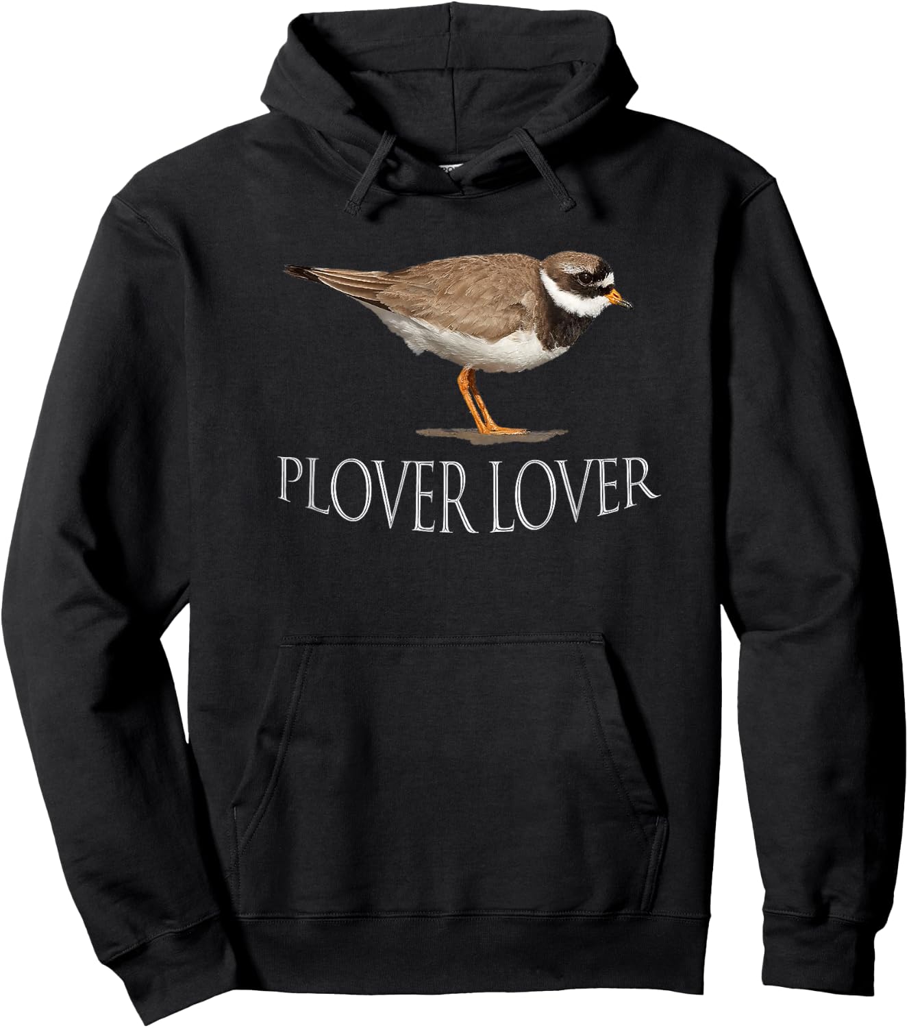 Plover Lover! Birds. Hoodie - Hoodie | Black