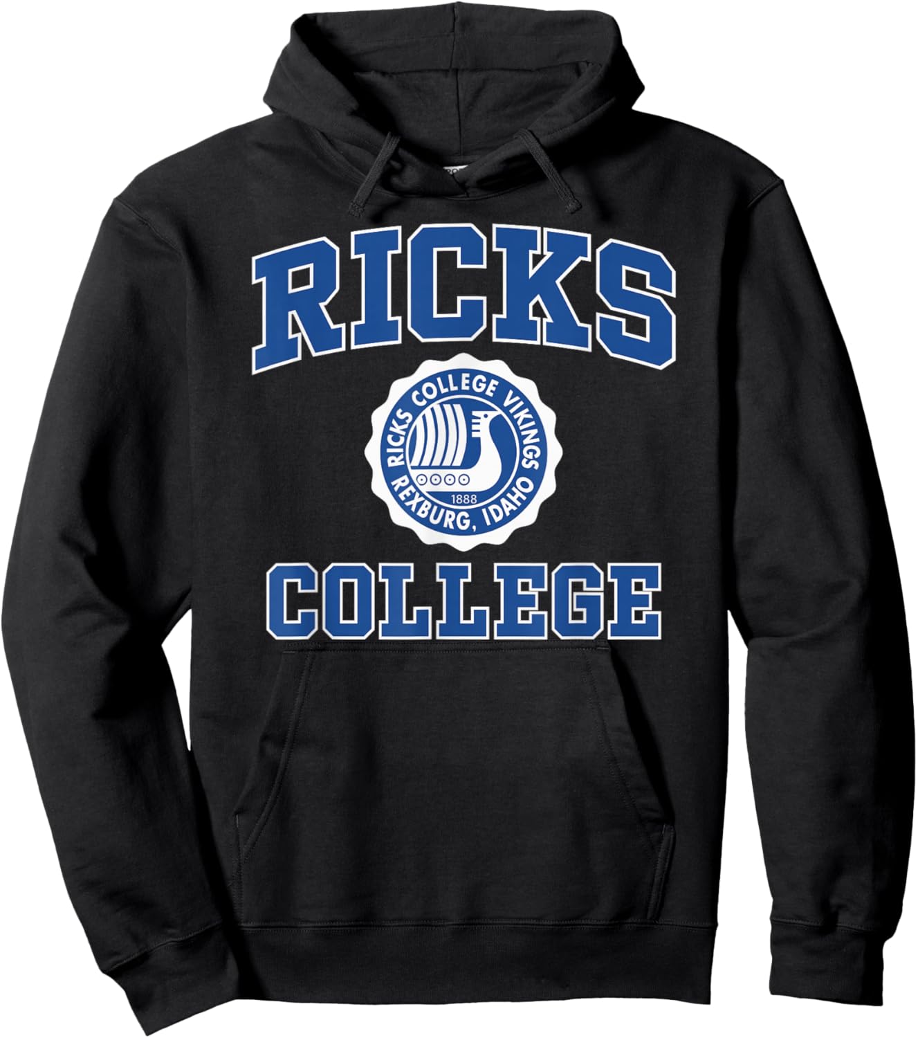 Ricks College Seal Hoodie - Hoodie | Black